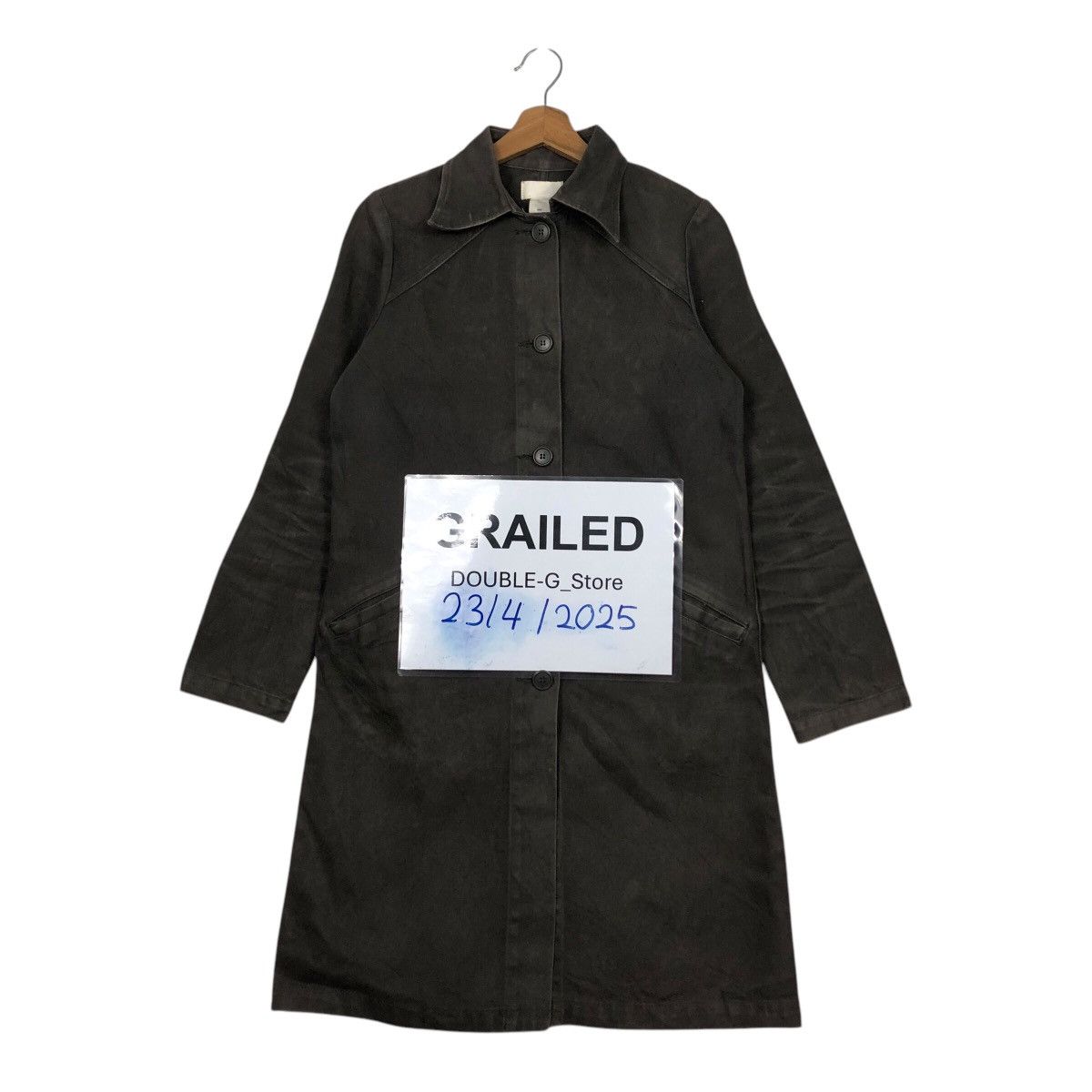 Japanese Brand 📌Vintage Long Jacket Chore Duck Canvas 0000 Made in Japan Size M / US 6-8 / IT 42-44 - 1 Thumbnail