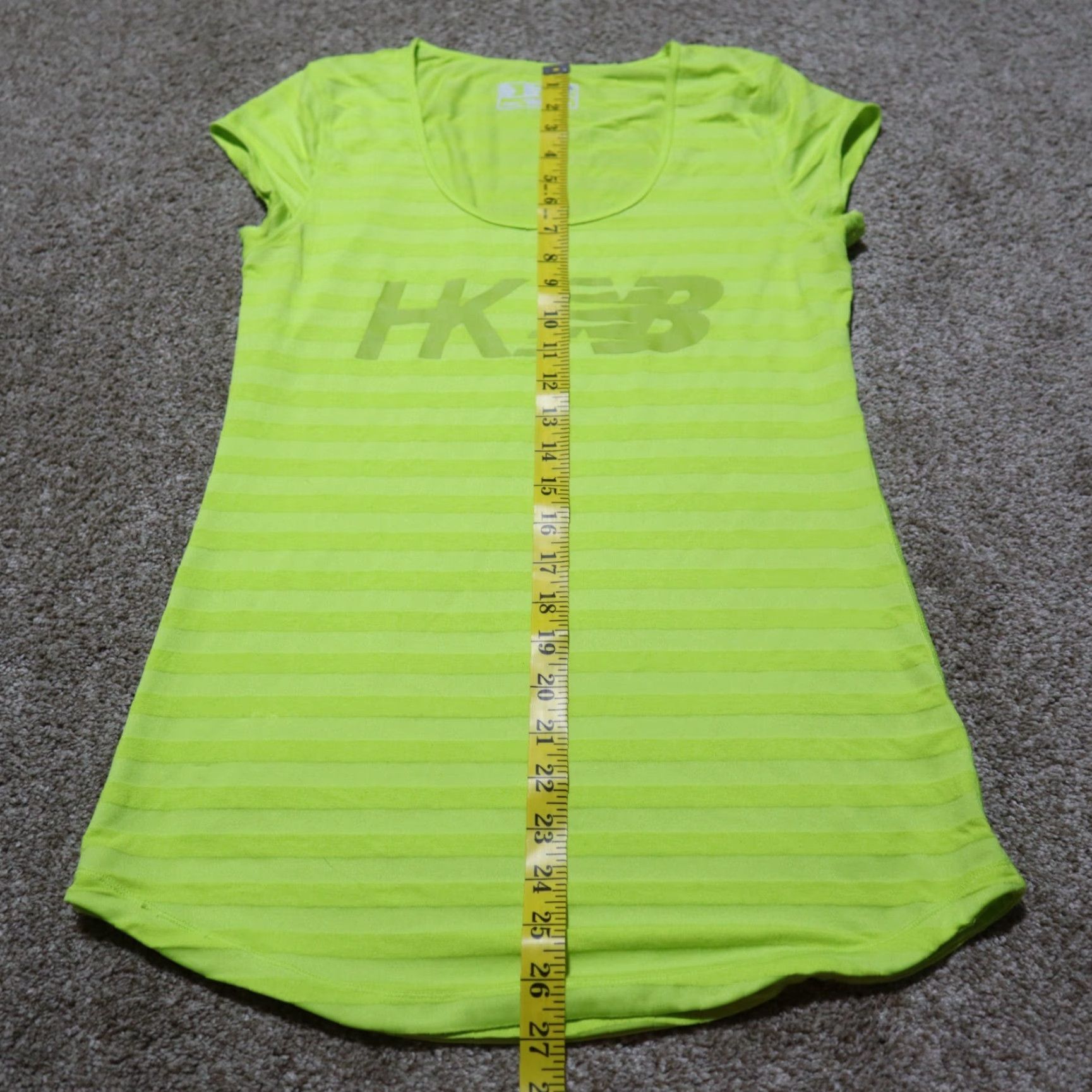 New Balance NEW BALANCE Green Yellow Gym Yoga Athletic Exercise Long Tank Top Women's Medium Shirt Female Medium Green Yoga Athletic 90s? Size M / US 6-8 / IT 42-44 - 5 Thumbnail