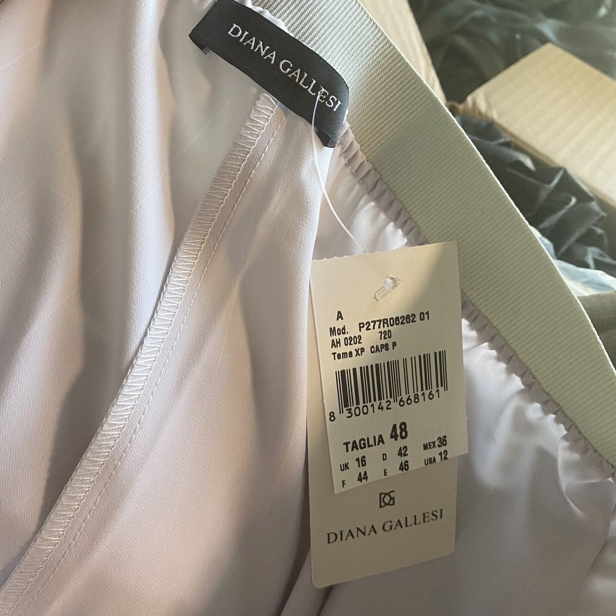 Other Diana Gallesi Light Lavender Pants size 12 NWT MSRP ~$250+ Size 30" / US 8 / IT 44 - 5 Thumbnail