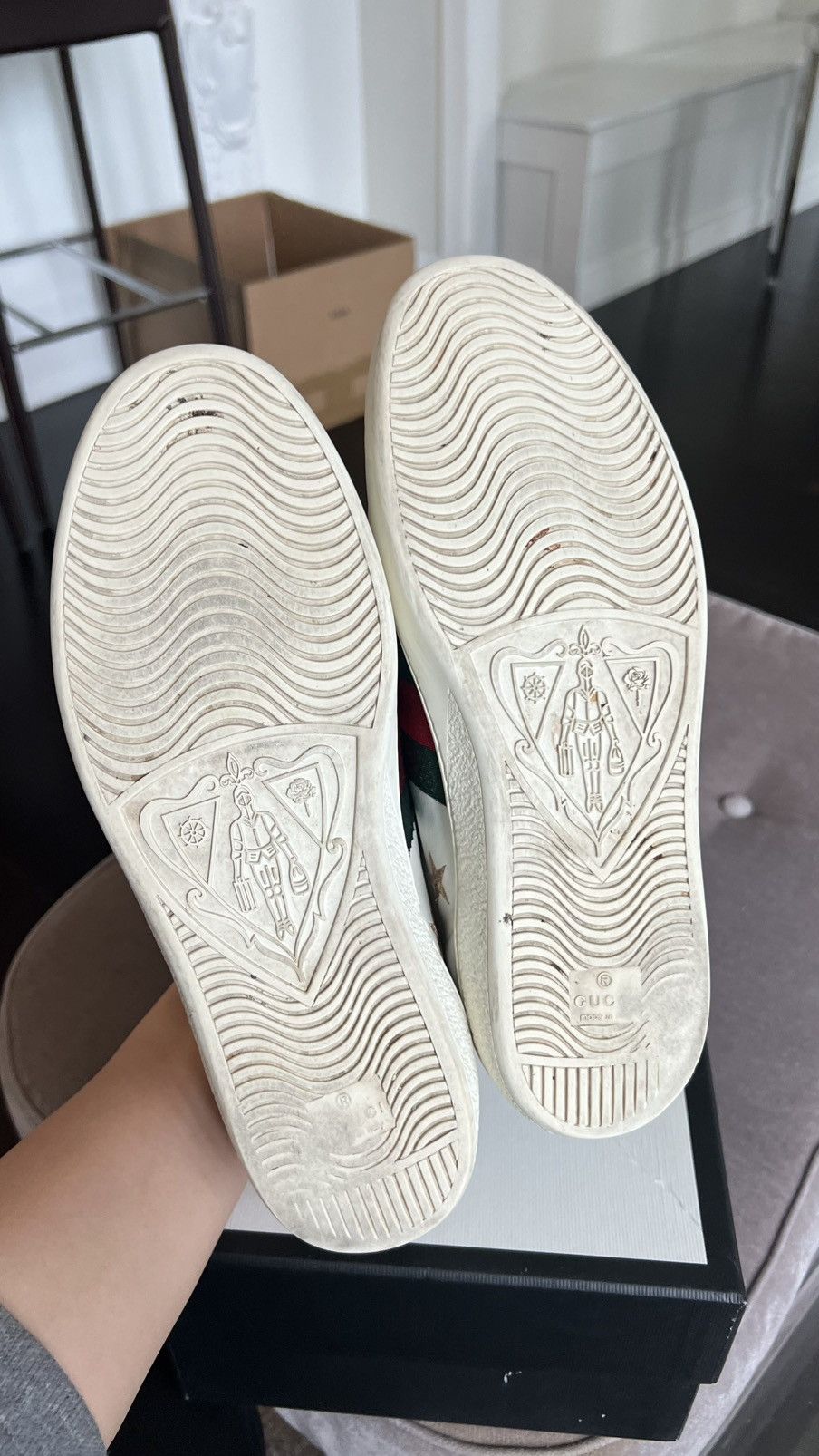 Gucci Bee ace sneaker Size US 7 / EU 40 - 5 Thumbnail