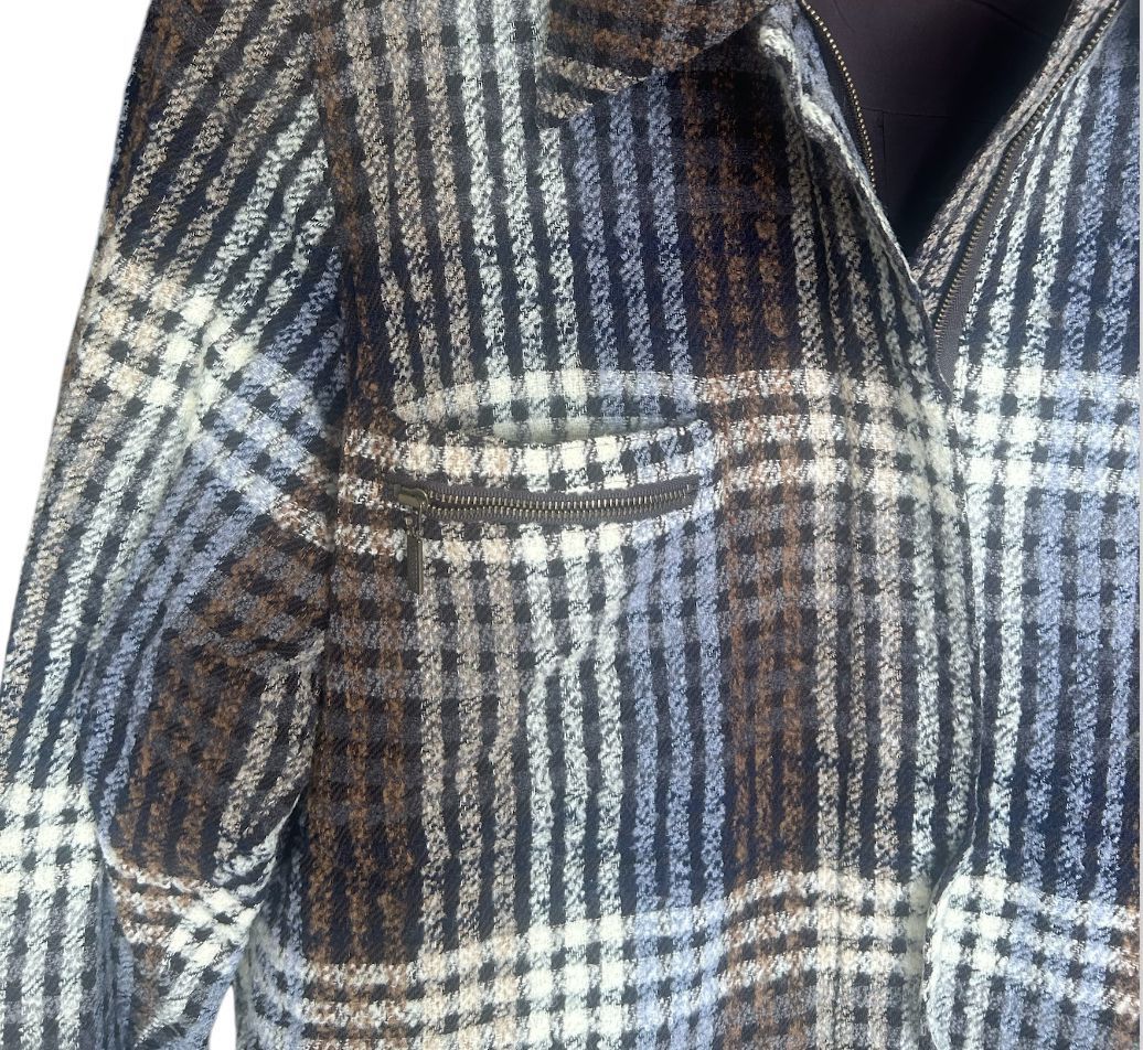 Japanese Brand × Vintage Vintage Christian Aujard Button Ups Wool Size XL / US 12-14 / IT 48-50 - 5 Thumbnail
