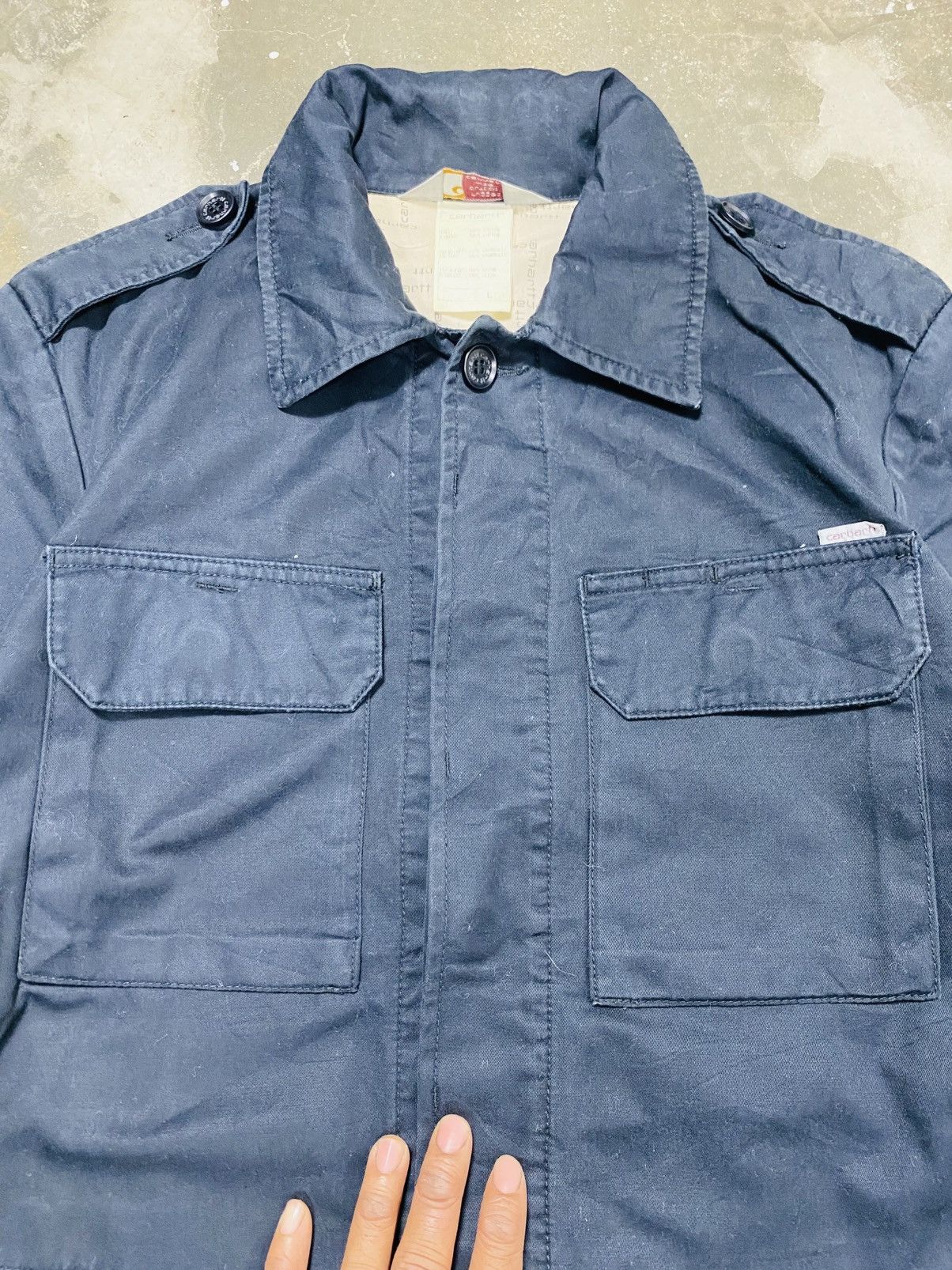 Carhartt Rare Carhartt Buttons Black Jacket Size US M / EU 48-50 / 2 - 14 Thumbnail