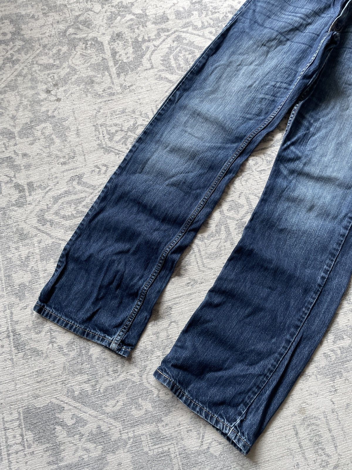 Japanese Brand × Levi's Vintage Levis Flared Jeans Mud Washed Faded Distressed Y2K Size US 32 / EU 48 - 8 Thumbnail