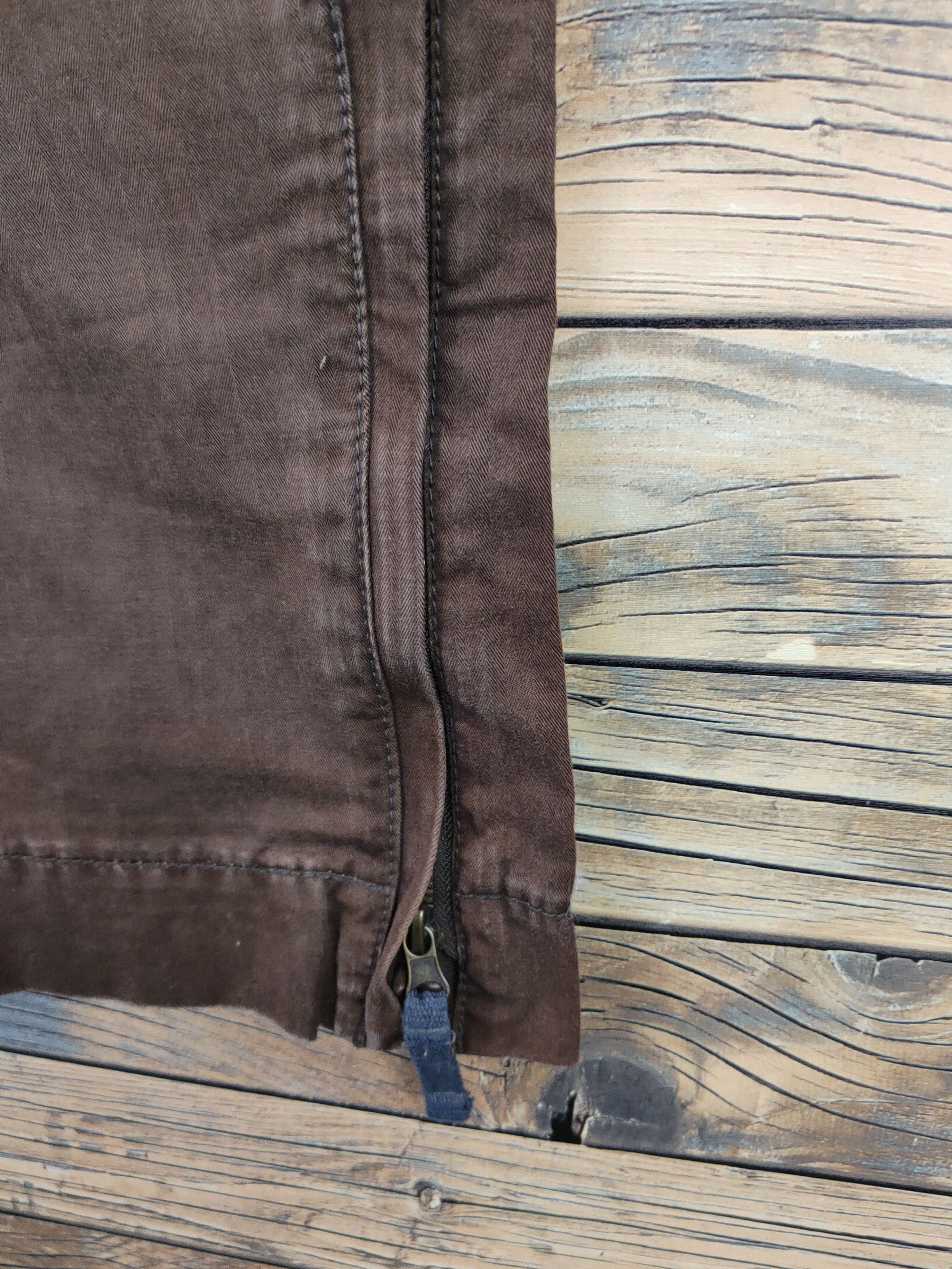 Japanese Brand L-07B52X Japan Dark Brown Multipocket Cargo Pants #W1011 Size US 31 - 6 Thumbnail