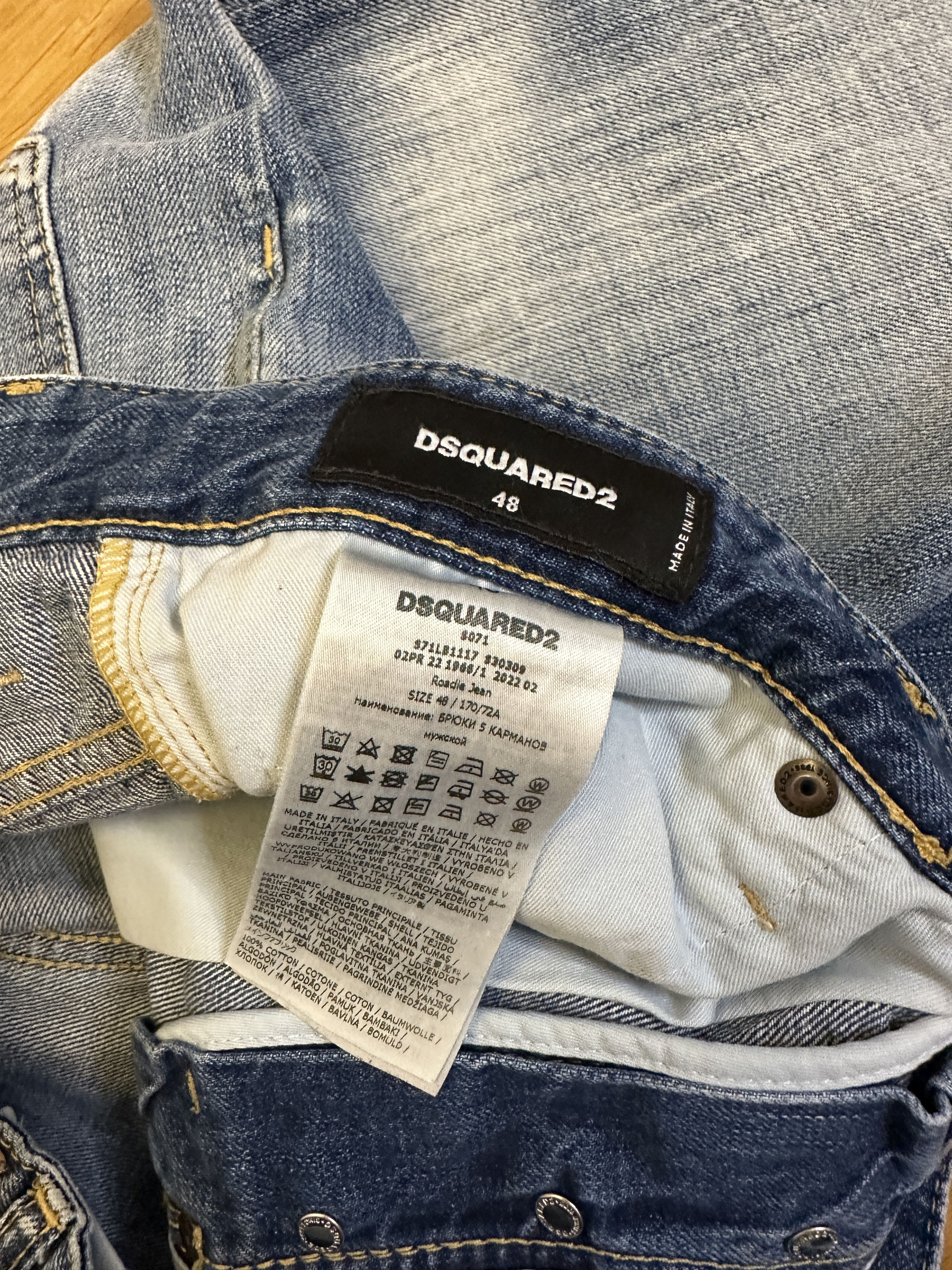 Dsquared2 Dsquared2 Roadie Jeans Size US 32 / EU 48 - 4 Thumbnail