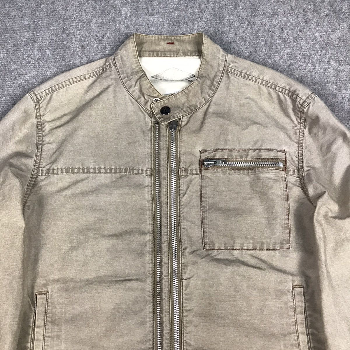 Japanese Brand BALL BIKER STYLE JACKET DOUBLE ZIPPER JACKET Size US M / EU 48-50 / 2 - 2 Thumbnail