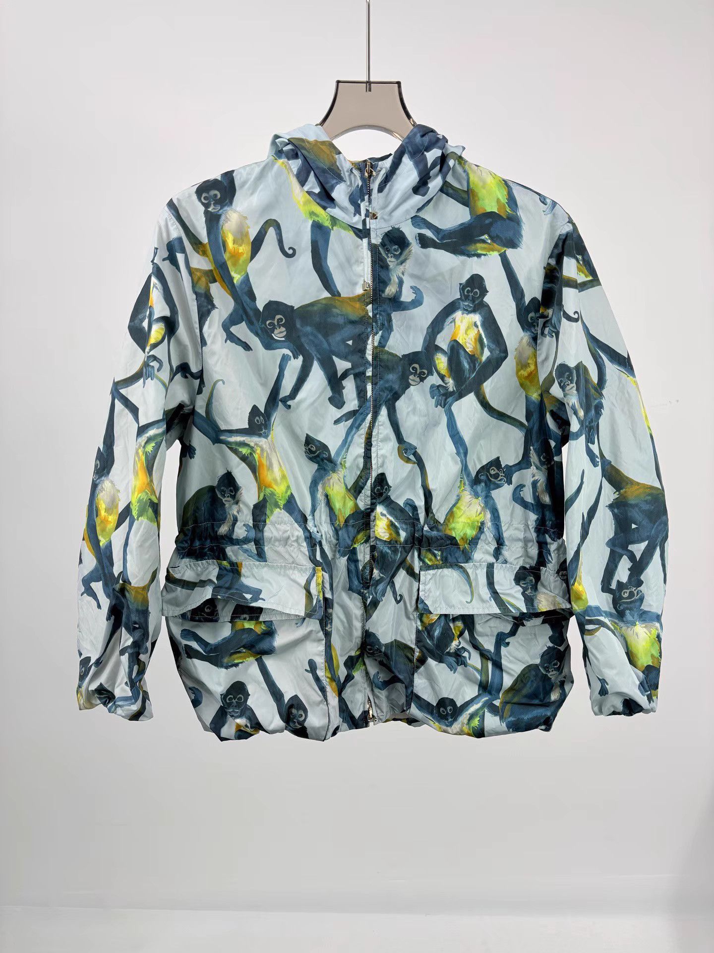 A.F. Vandevorst VALENTINO Animal Print Windbreaker Jacket Size US XXL / EU 58 / 5 - 1 Thumbnail