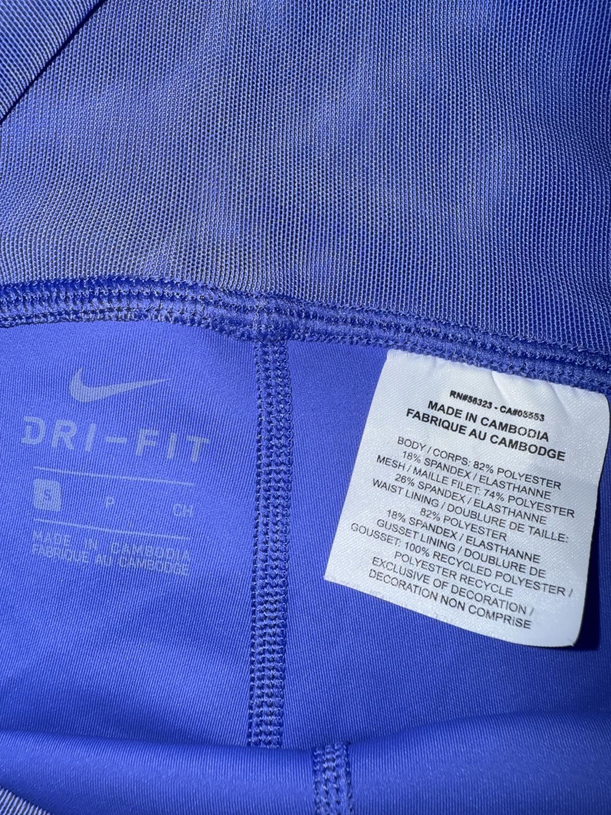 Nike Nike Women’s Dri-Fit Mid Rise Compression Shorts Sample Size 32" / US 10 / IT 46 - 6 Thumbnail