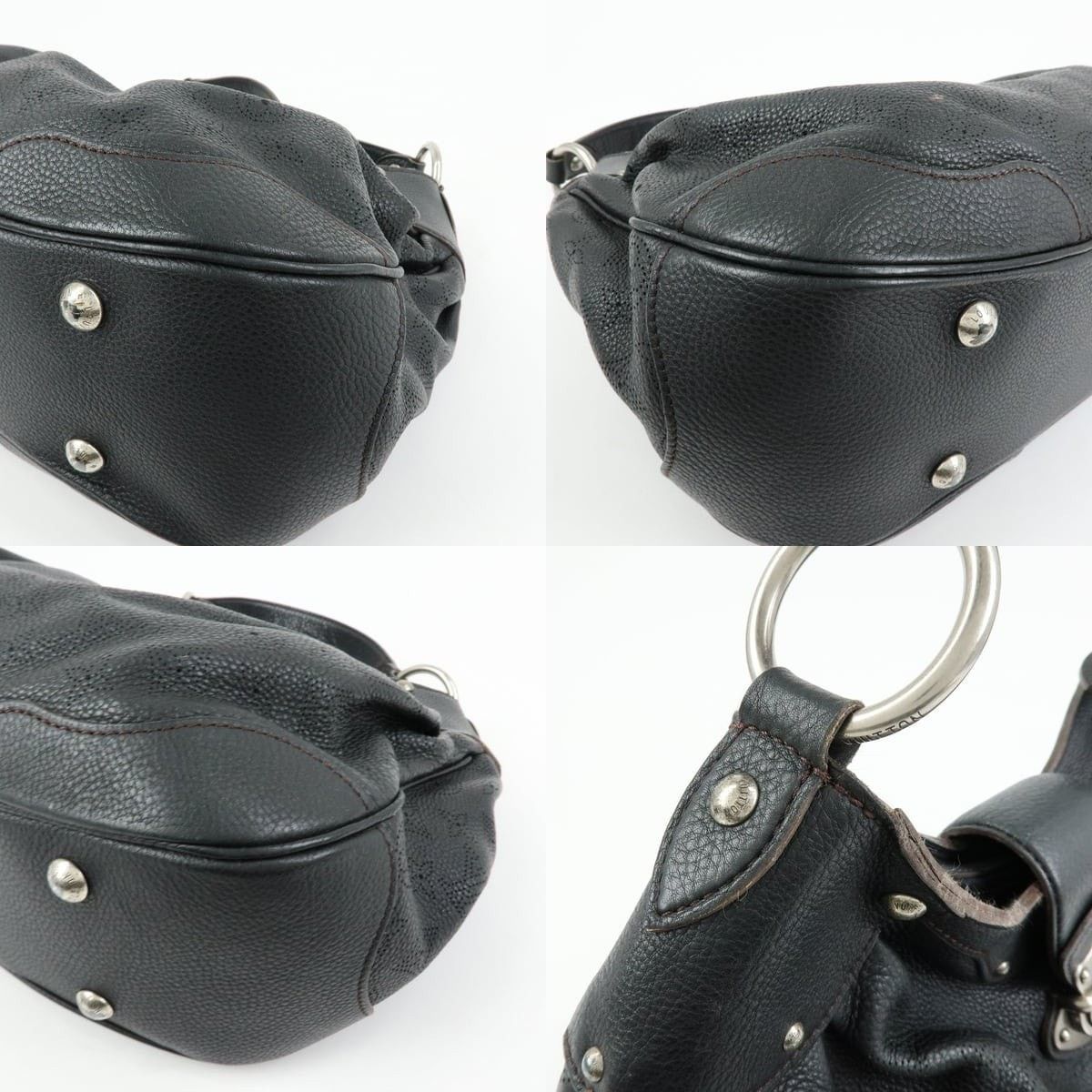 Louis Vuitton Louis Vuitton Mahina Solar PM Shoulder Bag Leather Black Size ONE SIZE - 5 Thumbnail