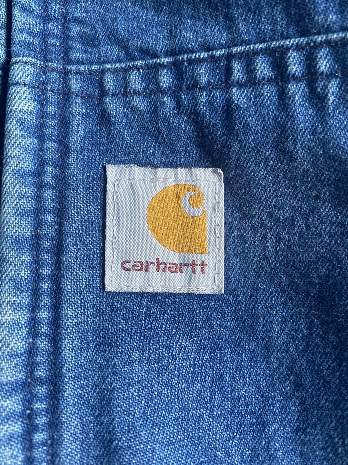 Carhartt Carhatt active jacket denim Y07 DST Size XS / US 0-2 / IT 36-38 - 4 Thumbnail