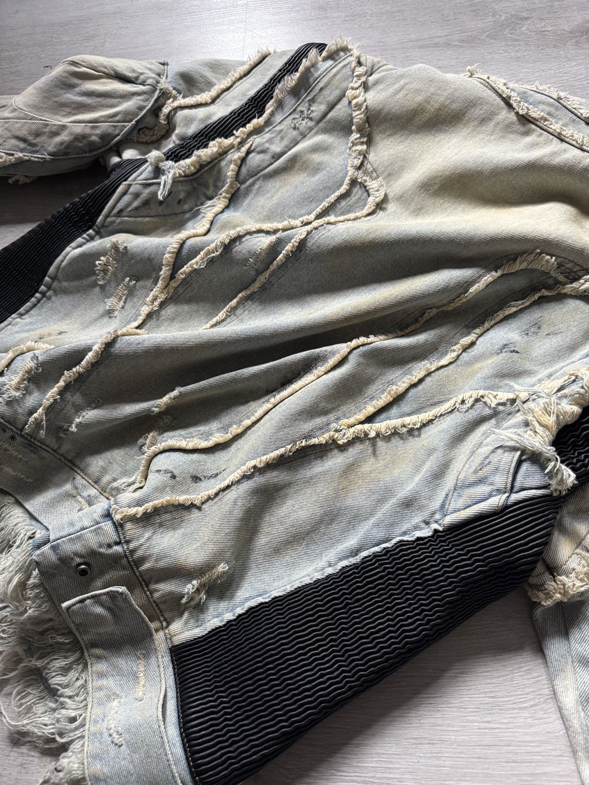 Other Moto denim jacket oversize fit Size US L / EU 52-54 / 3 - 7 Thumbnail