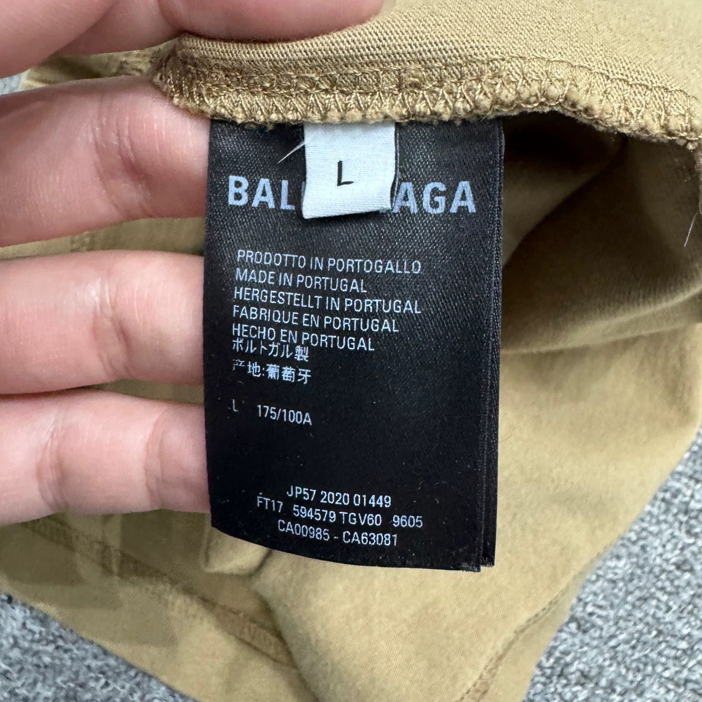Balenciaga Balenciaga wheat ear print short-sleeve T-shirt L Size US L / EU 52-54 / 3 - 3 Thumbnail