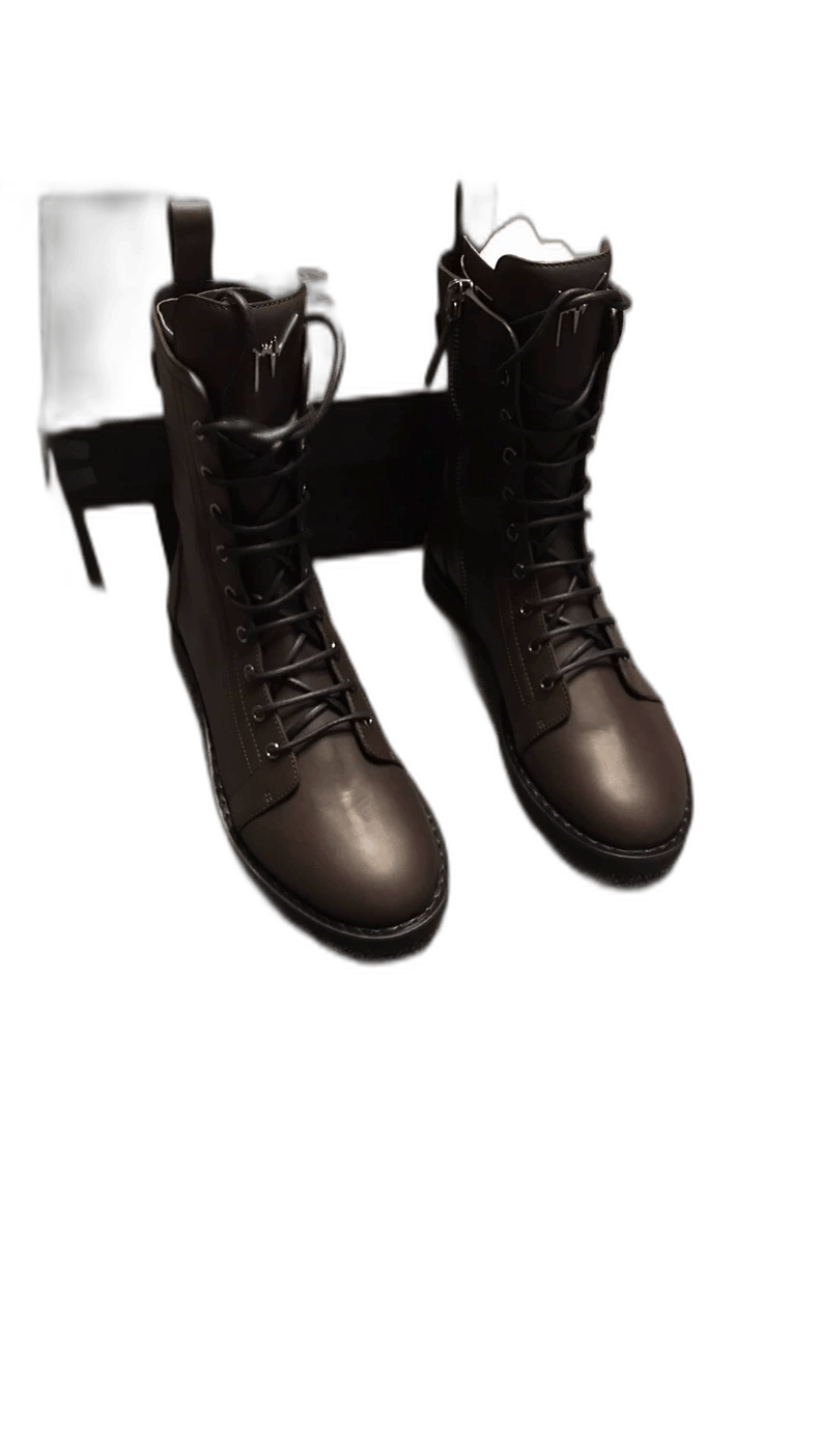 Giuseppe Zanotti Brown High-Top Boots by Giuseppe Zanotti Size US 10 / EU 43 - 1 Thumbnail