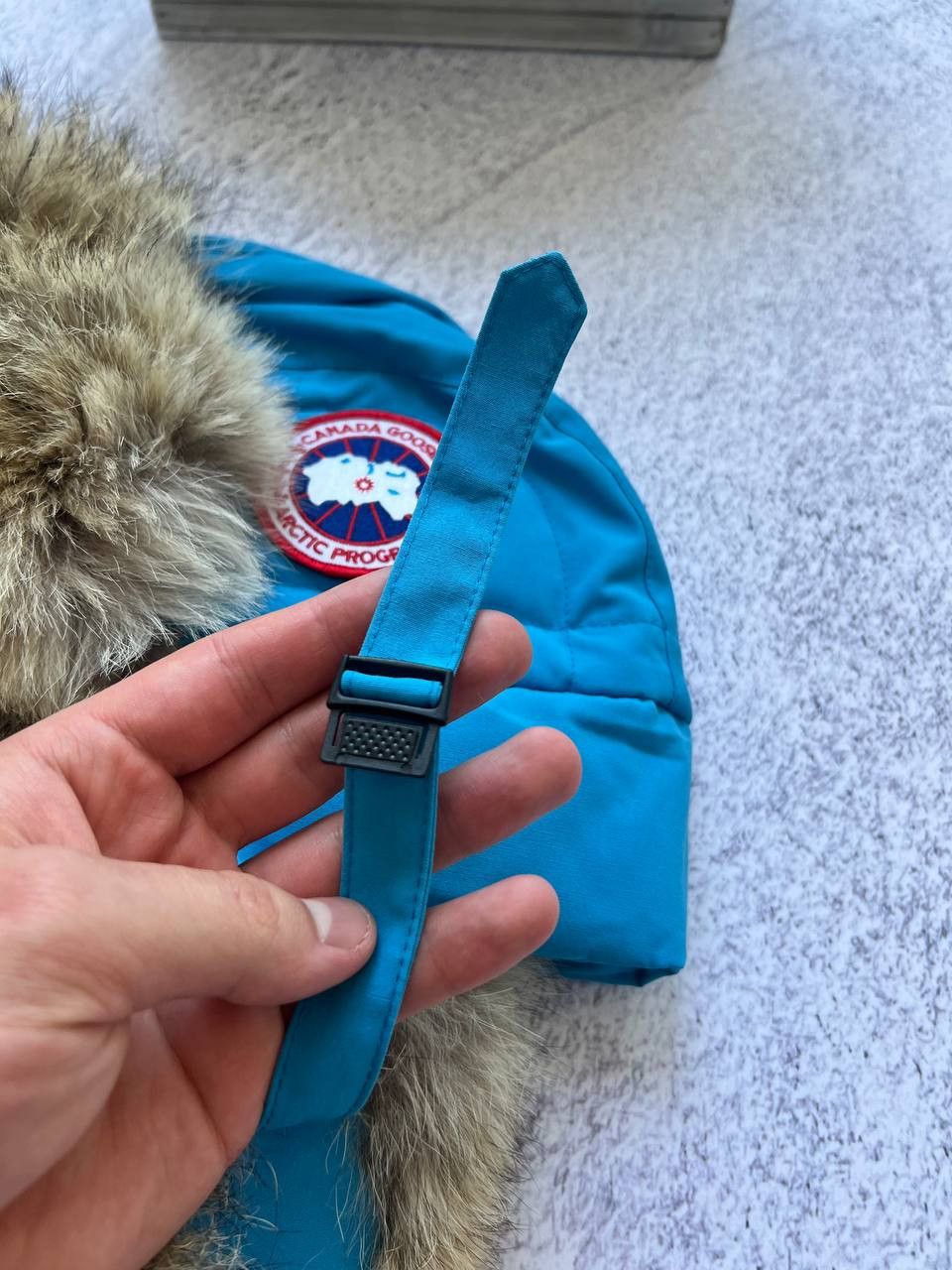 Canada Goose NEW CANADA GOOSE AVIATOR HAT FUR L/XL Size 34 - 16 Thumbnail