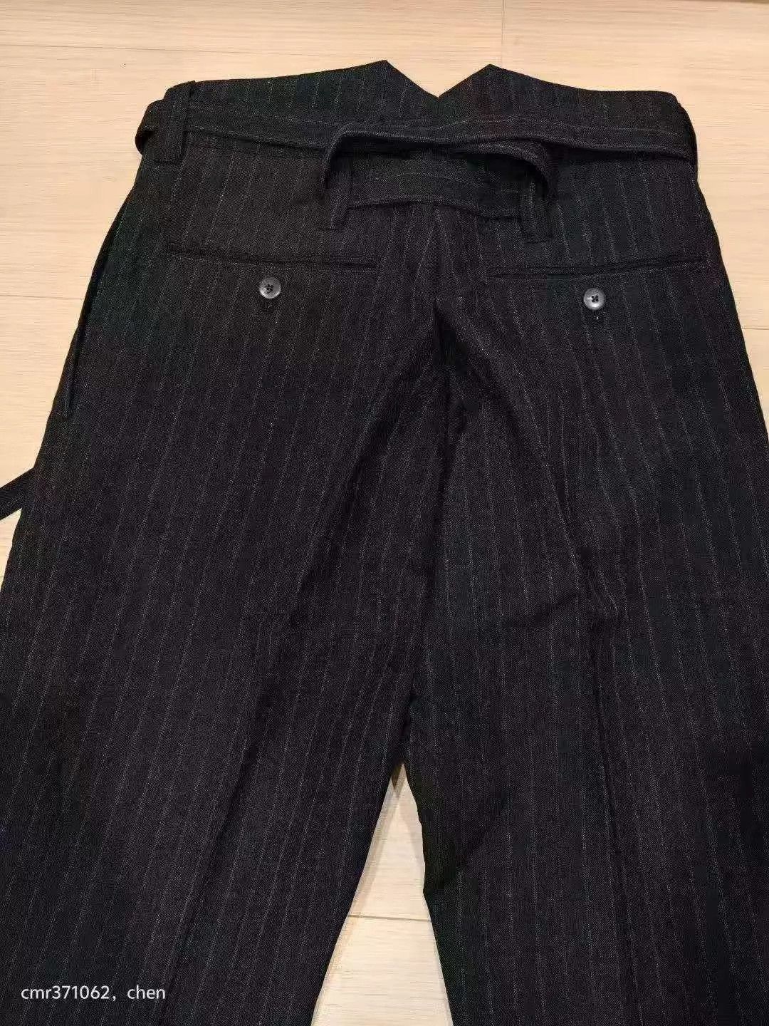 Visvim VISVIM 22 ICT HAKAMA PANTS SANTOME Blend Black Size 1 Size US 30 / EU 46 - 7 Thumbnail