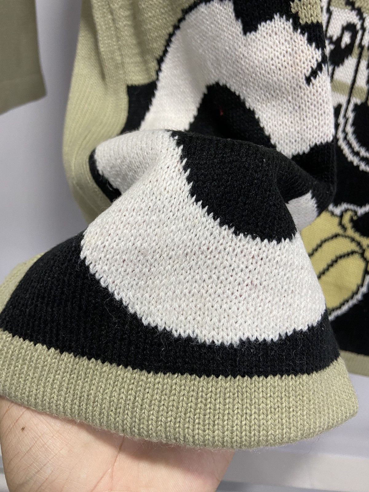 Japanese Brand × Mickey Mouse Vintage 90s Mickey Mouse Disney company Yoshimura knitwear Size M / US 6-8 / IT 42-44 - 6 Thumbnail