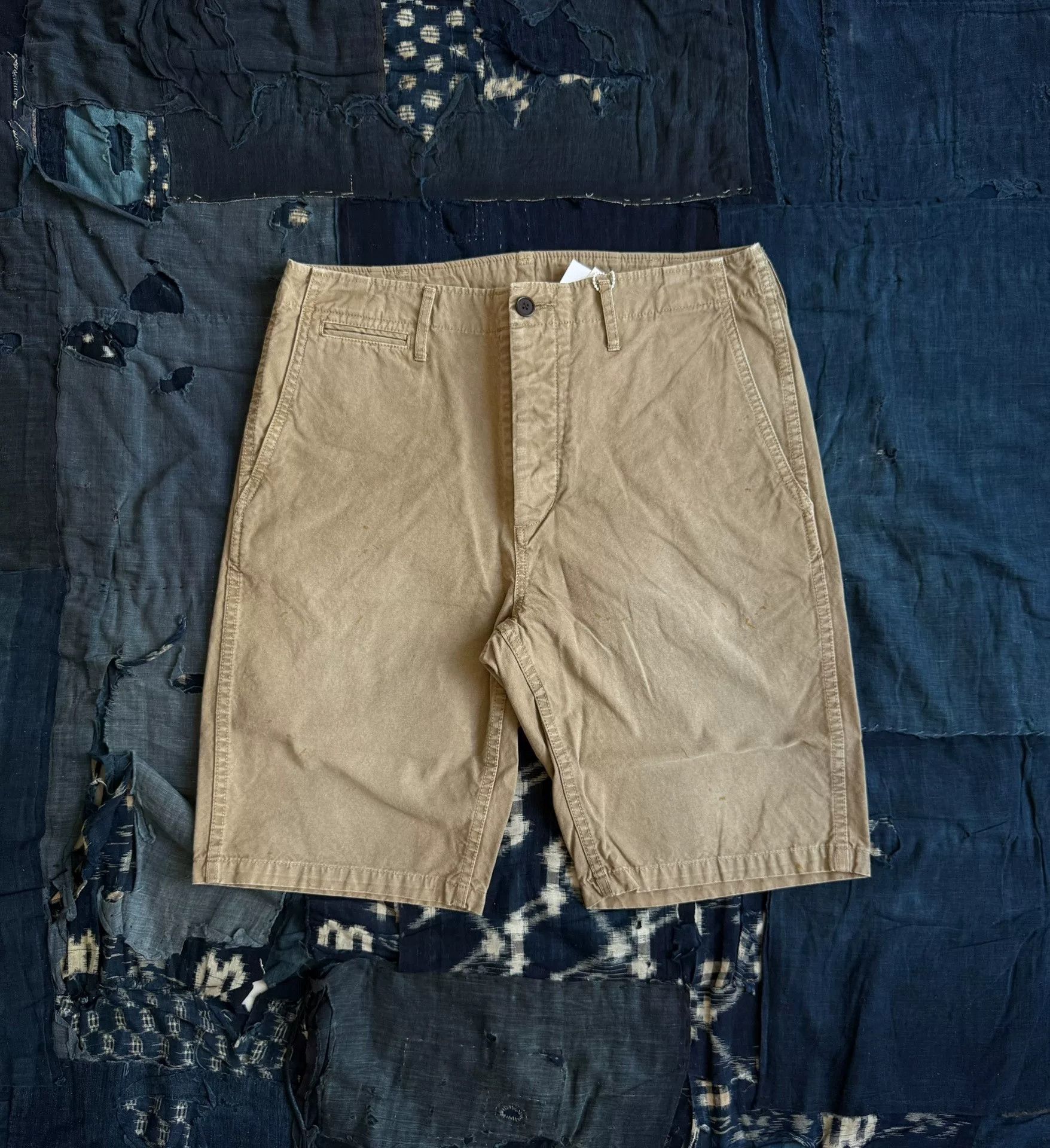Visvim visvim 23SS Distressed Chino Shorts Size US 26 / EU 42 - 1 Thumbnail