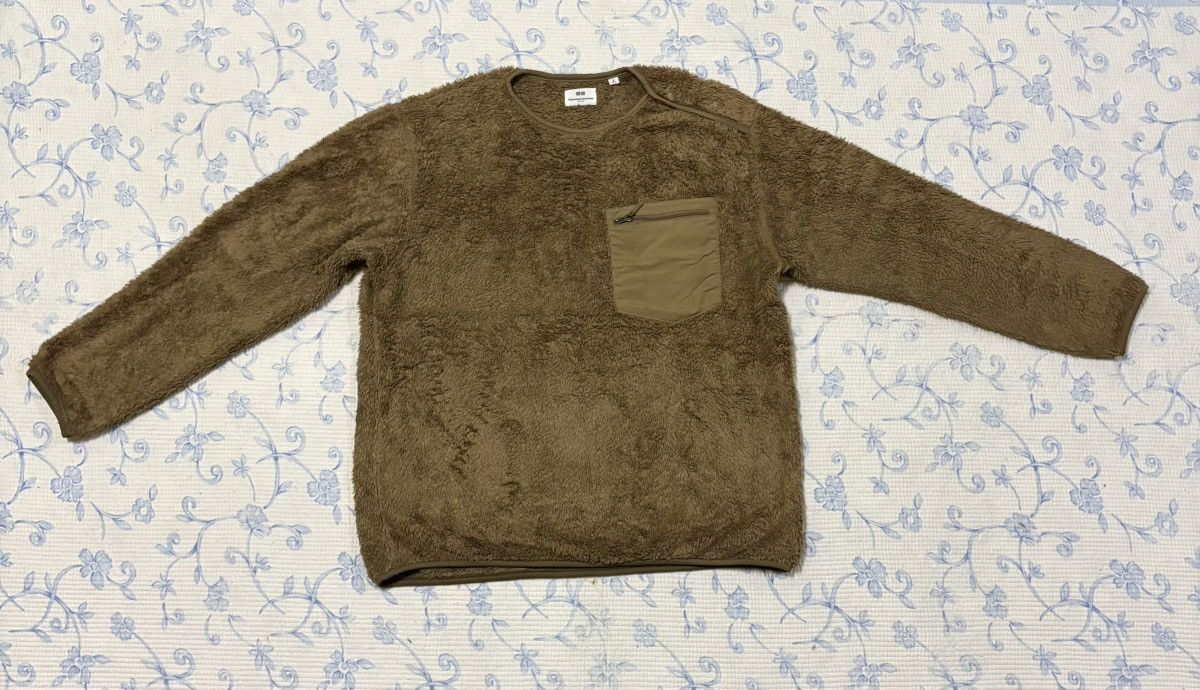 Uniqlo UniqloXWhite Mountaineering Fleece Sweater Size US M / EU 48-50 / 2 - 1 Thumbnail