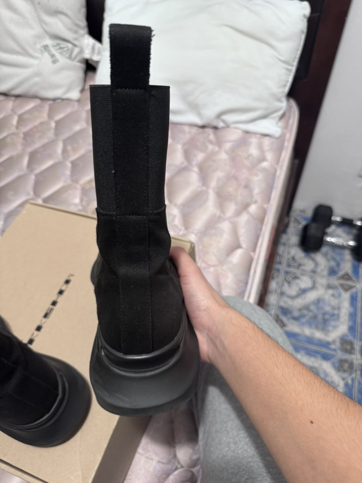 Rick Owens Rick Owens DRKSHDW Beatle Abstract Boots Size US 8.5 / EU 41-42 - 5 Thumbnail