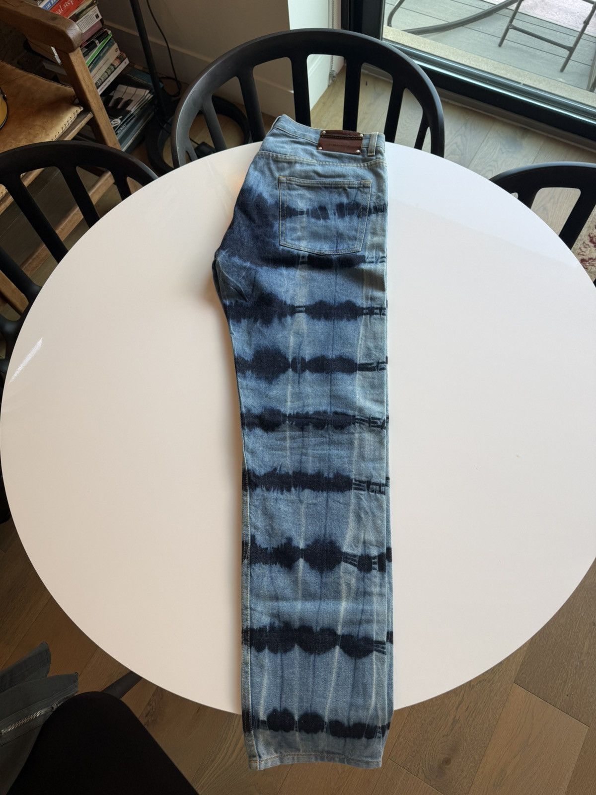 Dries Van Noten Dries Van Noten Tie-Dye Denim Size US 33 - 3 Thumbnail