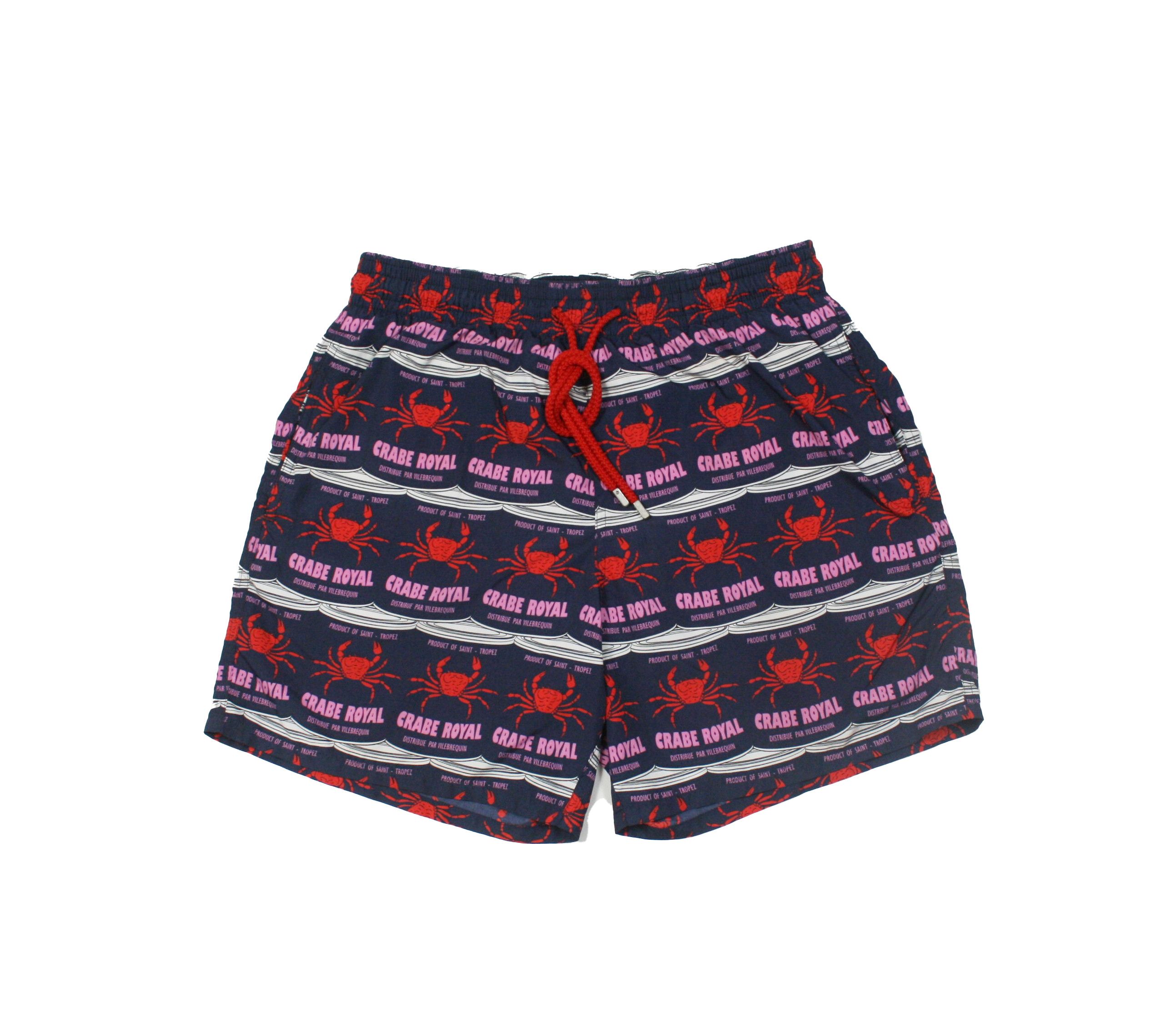 Crabe Royal Printed Packable Swim Shorts