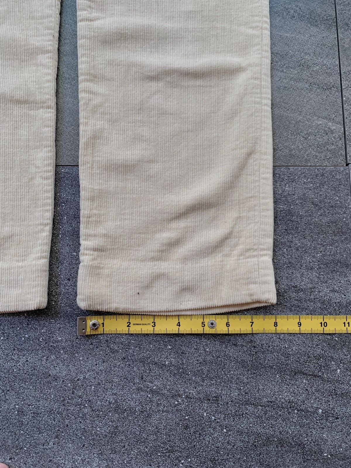 Yohji Yamamoto FREE TAX! Ys Corduroy Cropped Trousers Size US 29 - 15 Thumbnail