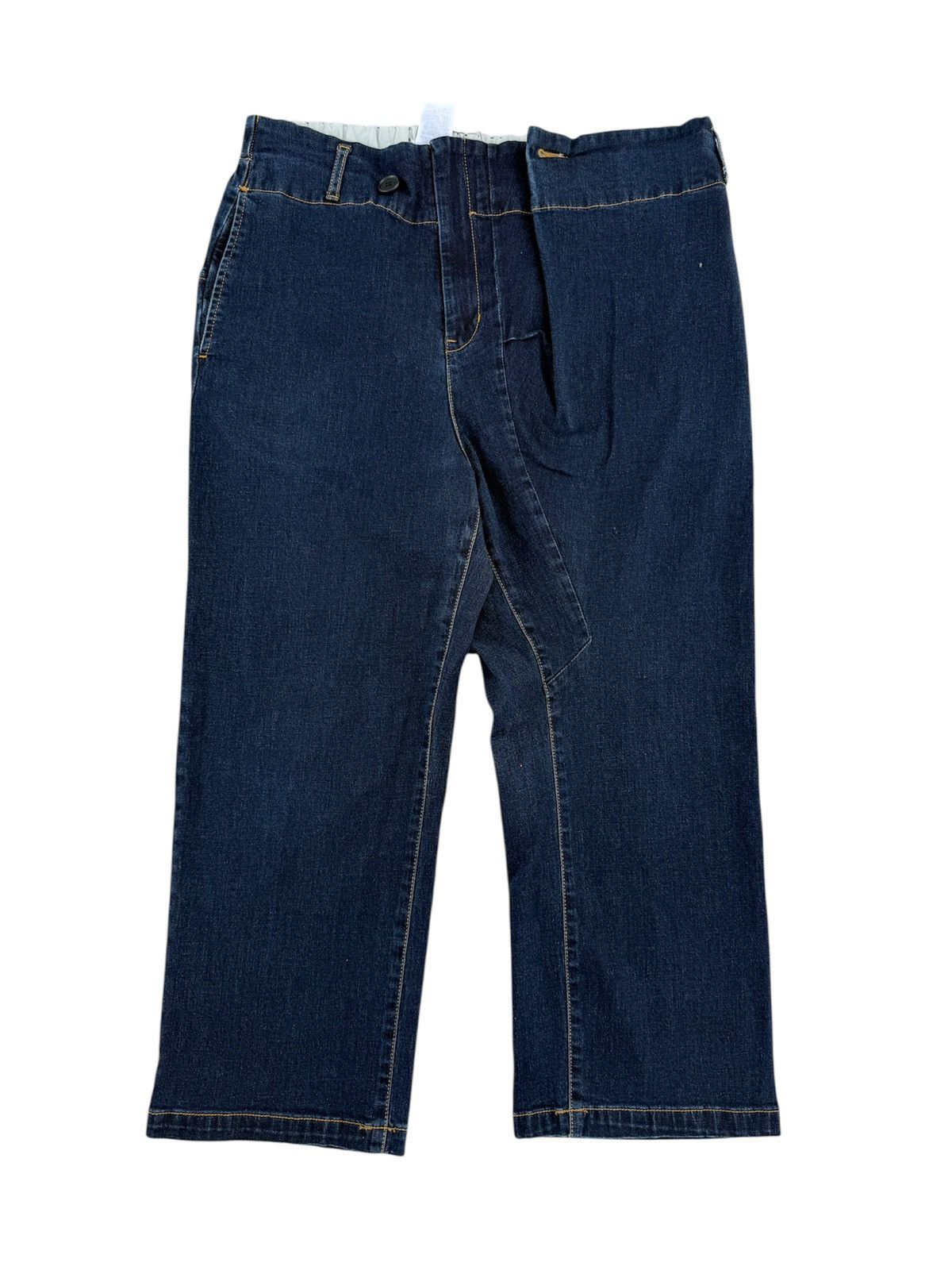 Issey Miyake ISSEY MIYAKE PLANTATION ANKLE PANTS DENIM Size US 30 / EU 46 - 2 Thumbnail