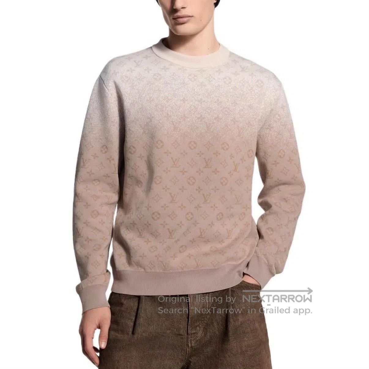 Louis Vuitton LV SS26 Knit Sweater with Logo. Size US XXL / EU 58 / 5 - 6 Thumbnail