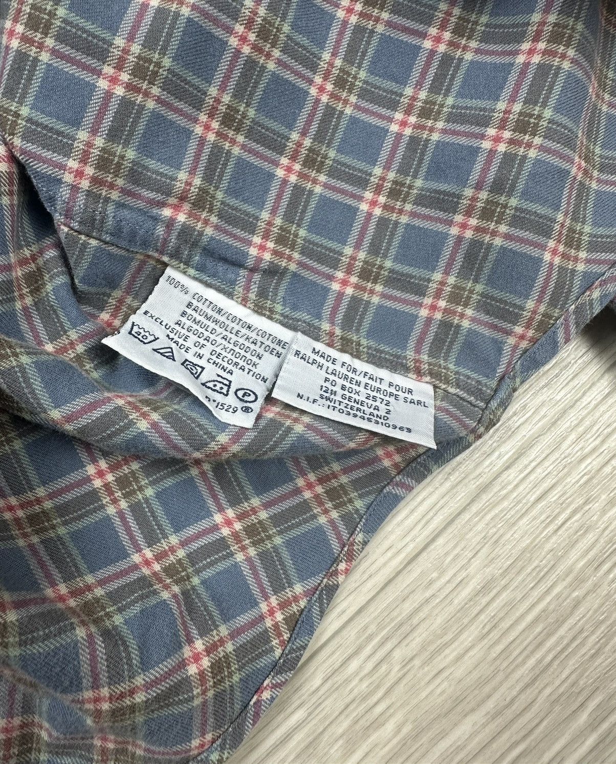 Vintage Vintage Polo Ralph Lauren Shirts Button Ups Size US XL / EU 56 / 4 - 8 Thumbnail