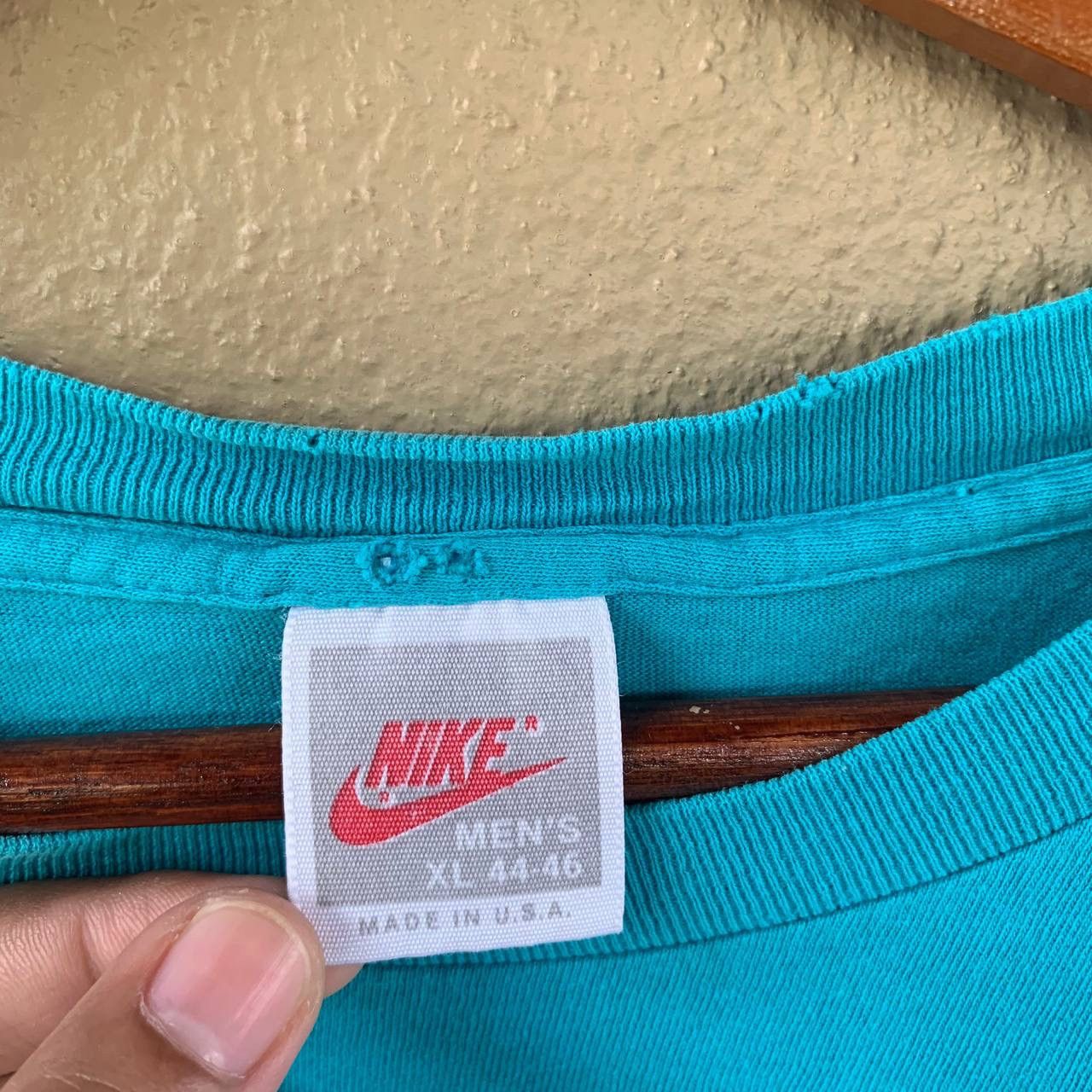 Nike Rare Vintage 90s Nike Grey Tag ‘Just Do It’ Tees Size US XL / EU 56 / 4 - 4 Thumbnail