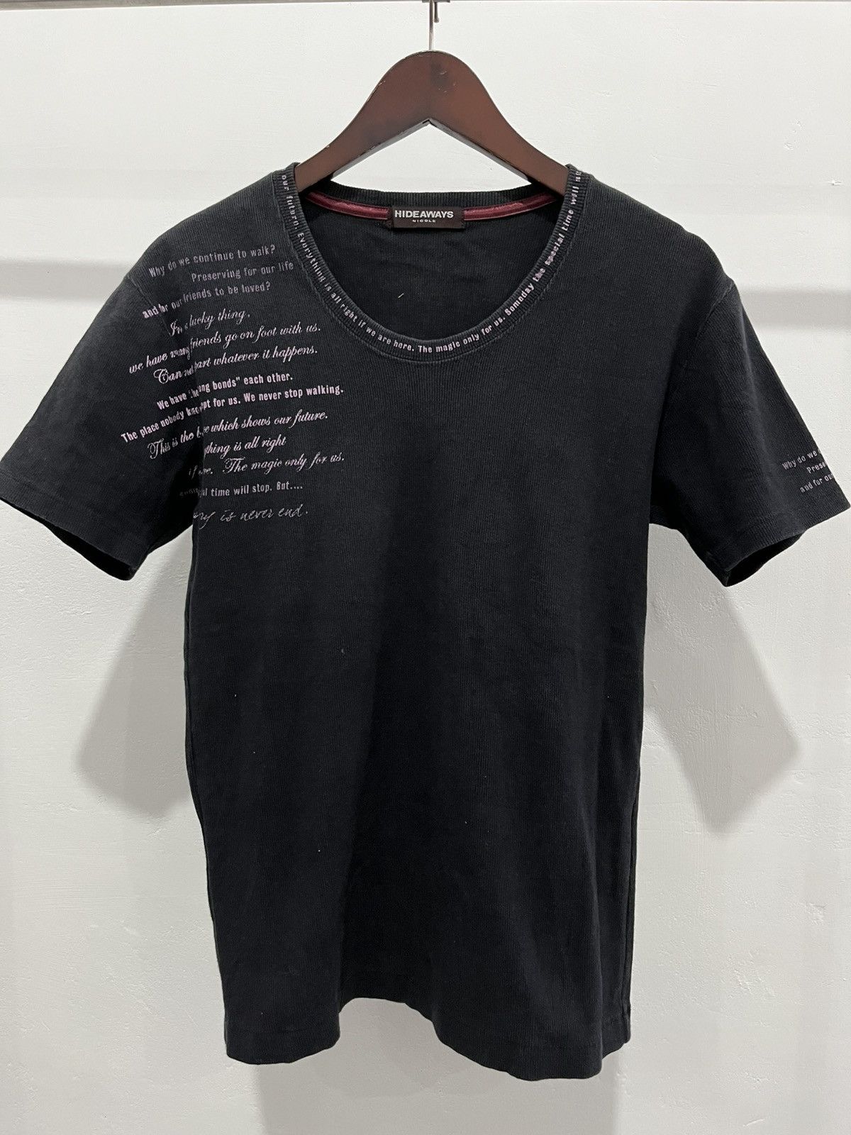 Japanese Brand Hidways vampire tee Size US S / EU 44-46 / 1 - 1 Thumbnail