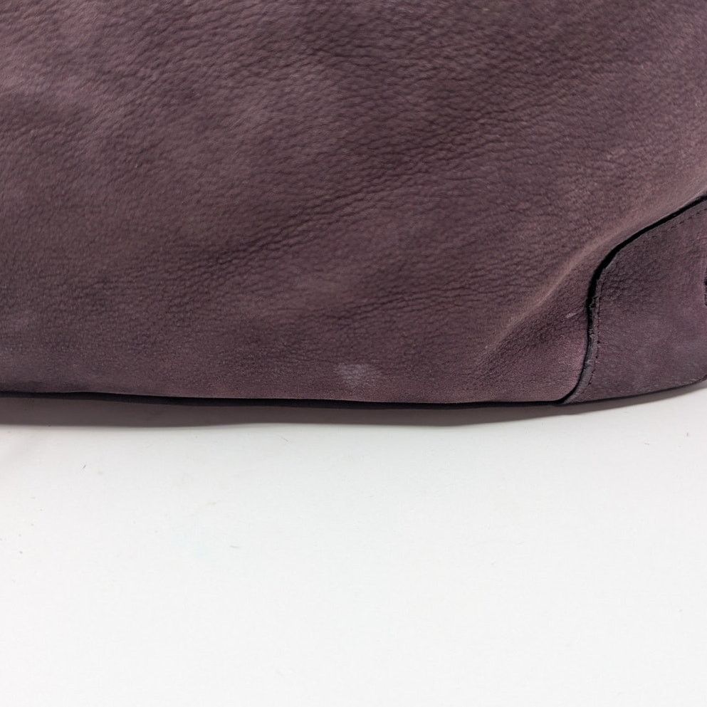 Rebecca Minkoff Rebecca Minkoff Suede Leather Shoulder Bucket Bag Purple Size ONE SIZE - 6 Thumbnail