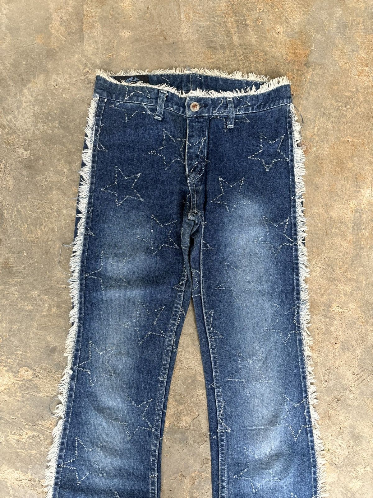 Hysteric Glamour Y2k Chuck Roaste's Star Ifsixwasnine Punk Style Jeans Size 29" - 2 Thumbnail