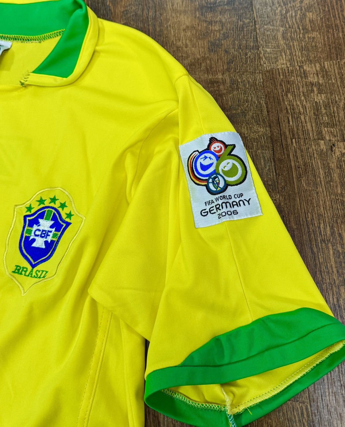 Nike Brazil National Football Soccer Team Home 2008 Jersey Shirt Size US M / EU 48-50 / 2 - 3 Thumbnail