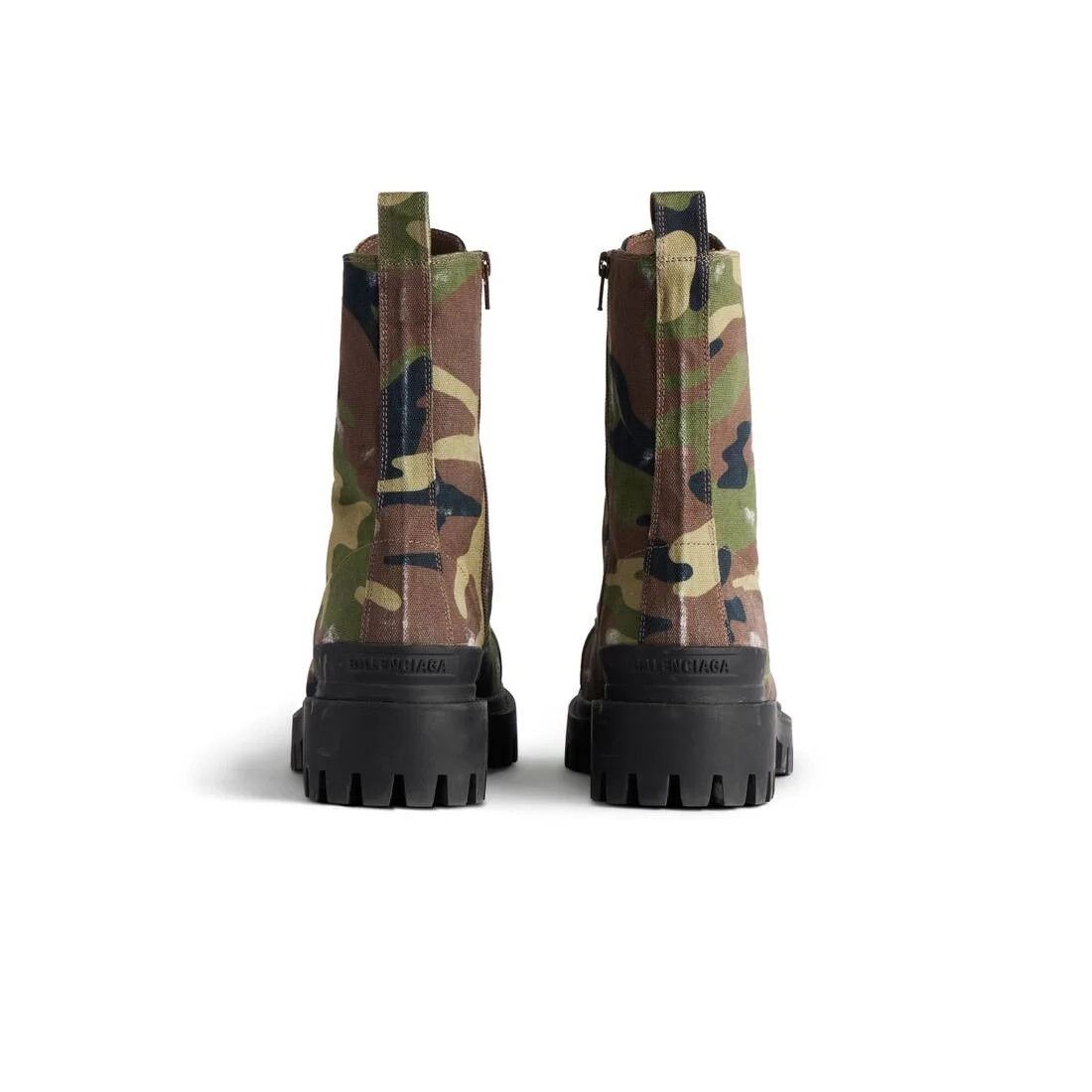 Balenciaga o1tr1nto0526 Strike 20mm Boots Camo Print in Multicolor Size US 8 / EU 41 - 5 Thumbnail