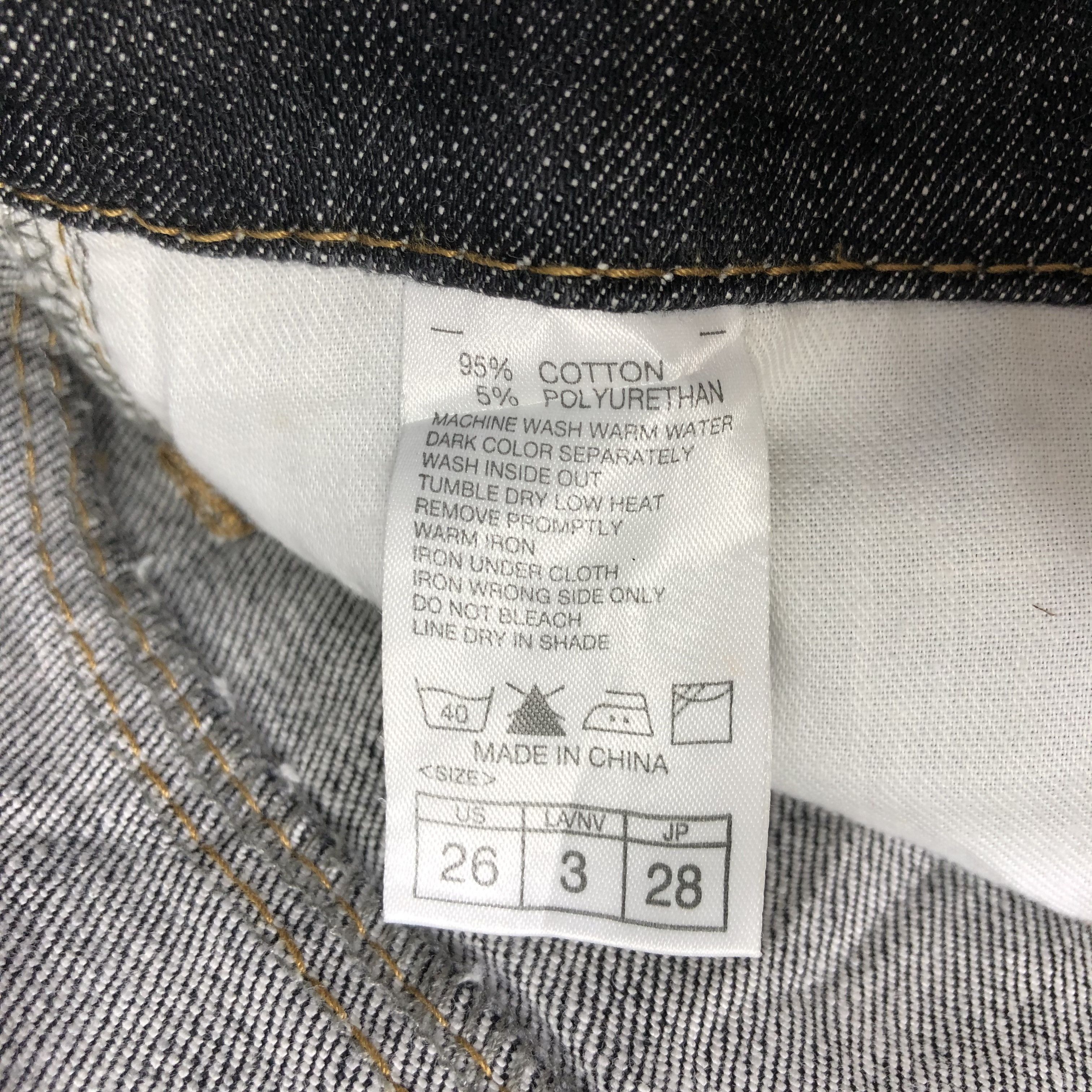 Japanese Brand Japanese Brand Nuve Jeans Black Flare Denim KJ1277 Size 27" / US 4 / IT 40 - 9 Thumbnail
