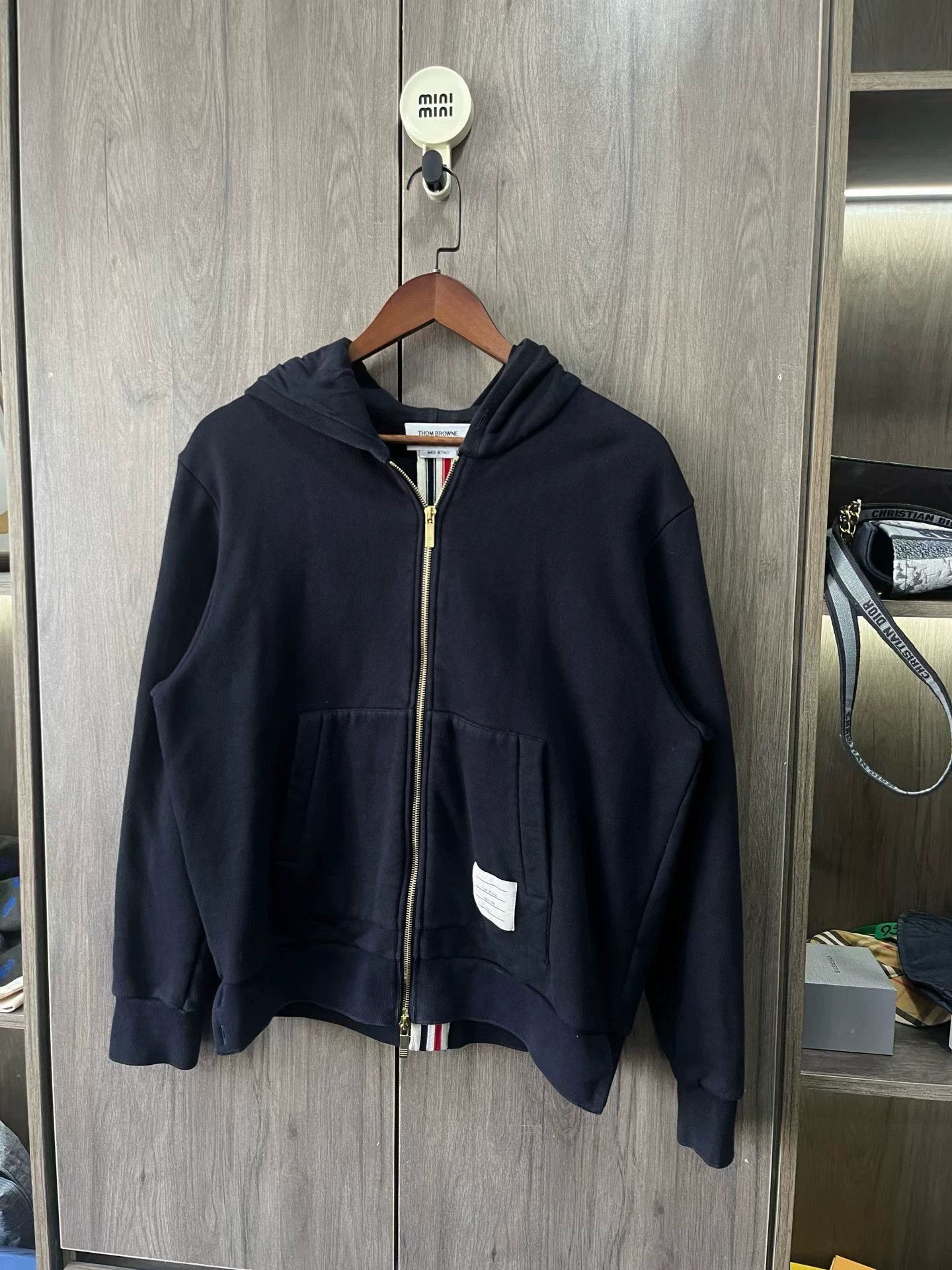 Thom Browne Thom Browne 3-Stripe Zip Jacket - Size 2 (99% New) Size US M / EU 48-50 / 2 - 3 Thumbnail