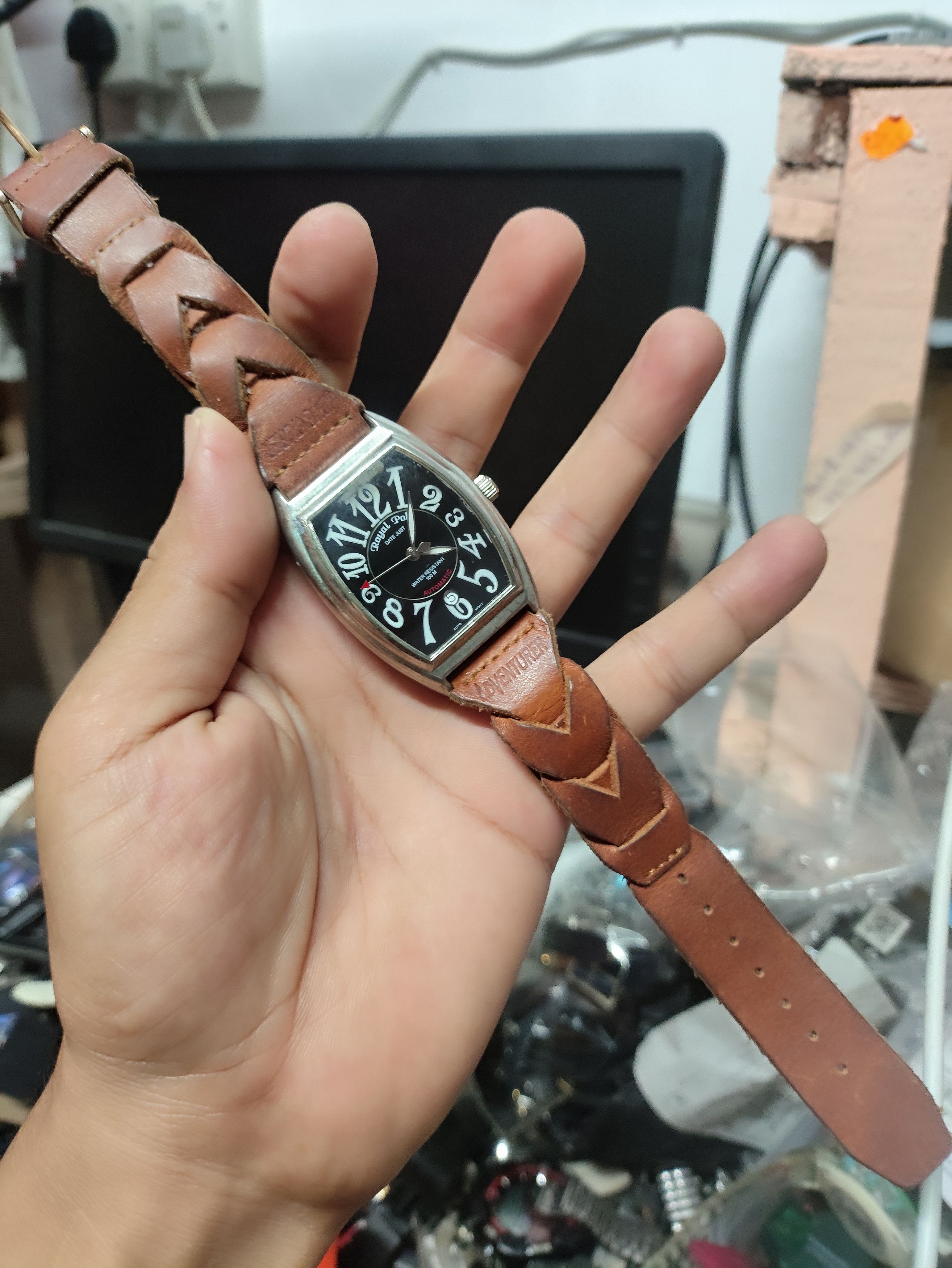 Japanese Brand VINTAGE ROYAL POLO AUTOMATIC WATCH MOVEMENT Size ONE SIZE - 5 Thumbnail