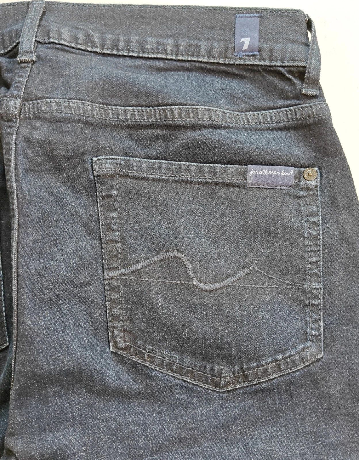 7 For All Mankind 7 For All ManKind Slimmy Tapered River Water Jeans T / 6015 Size US 32 / EU 48 - 11 Thumbnail