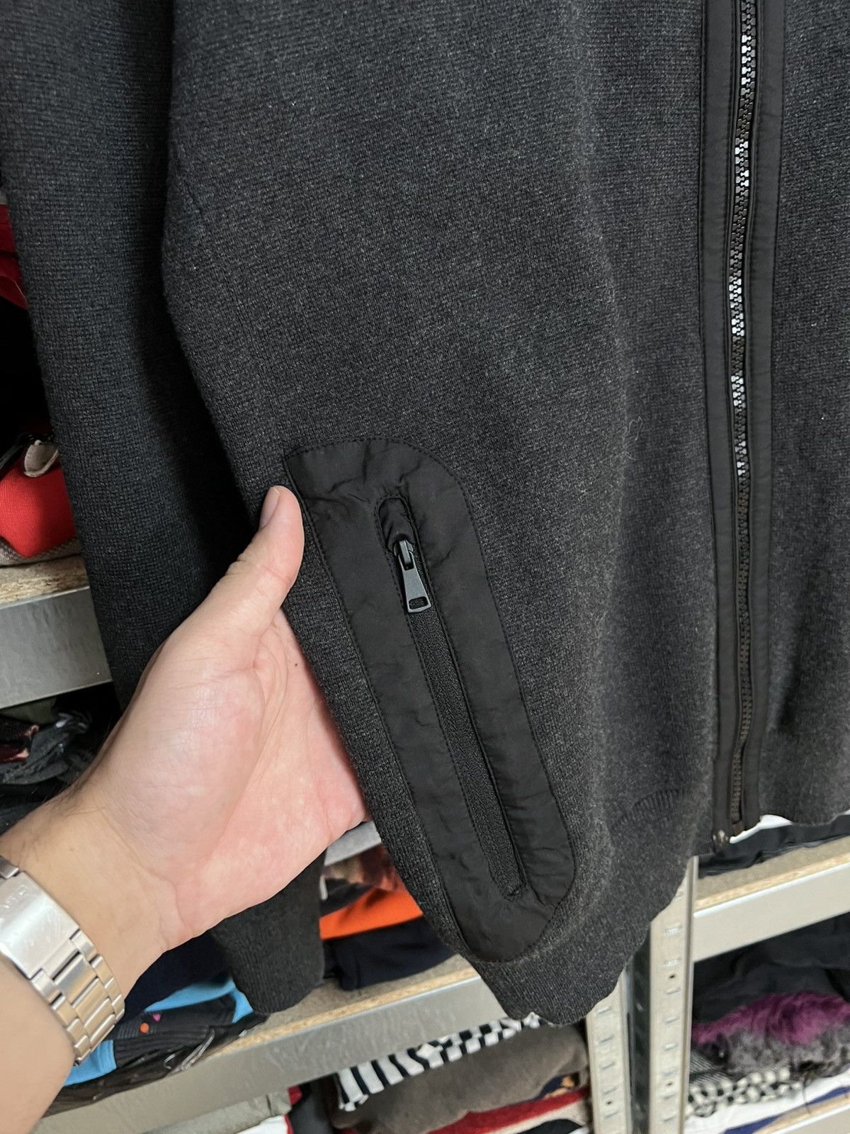 Hackett Hackett Aston Martin Racing Full Zip Sweater Bomber Jacket Size US S / EU 44-46 / 1 - 3 Thumbnail