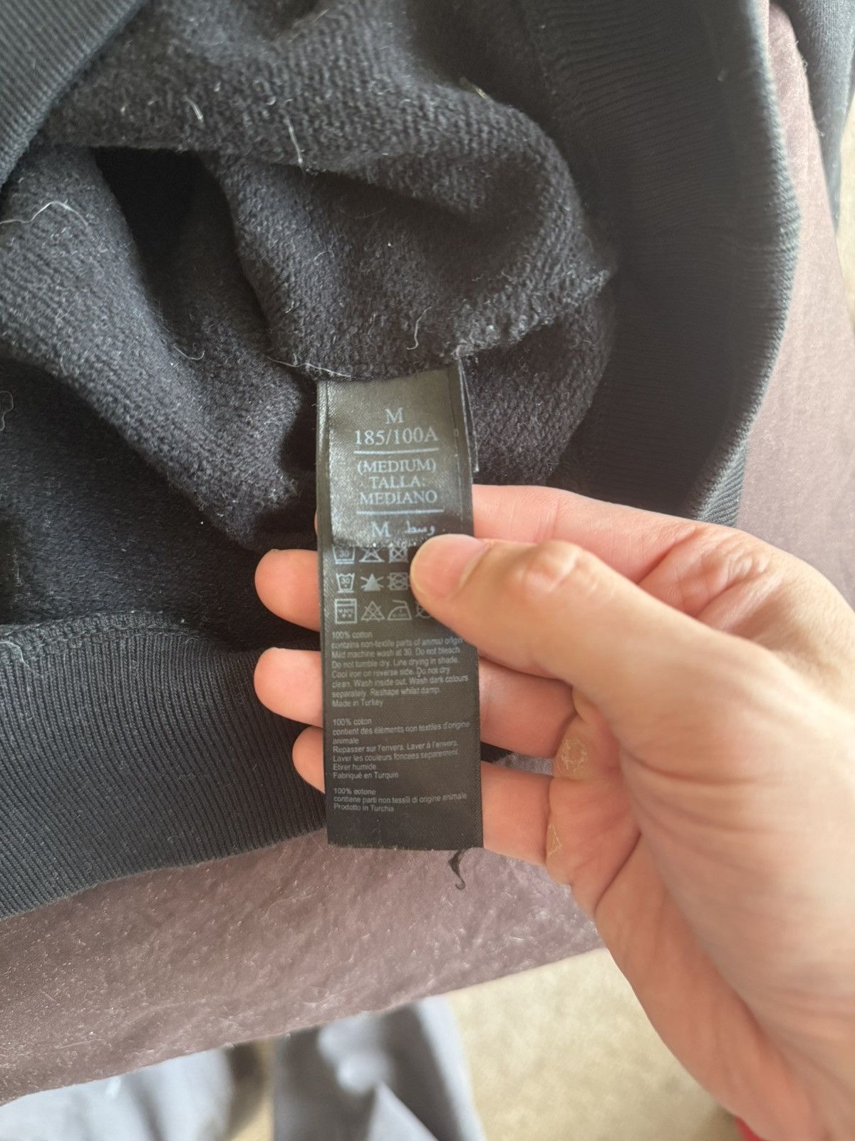 Allsaints All Saints Drop Out Split logo Hoodie Size US M / EU 48-50 / 2 - 3 Thumbnail