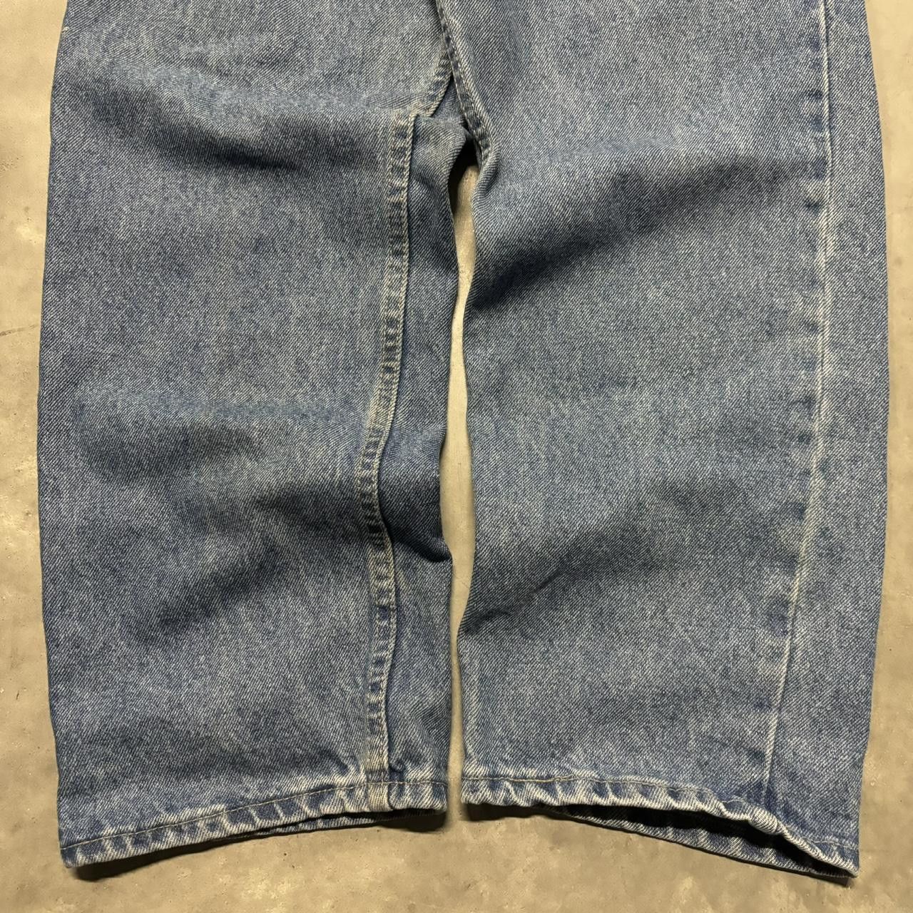 Japanese Brand × Vintage Crazy Vintage Y2K/2000s Grunge Medium Wash Denim Jeans! Size US 34 / EU 50 - 6 Thumbnail