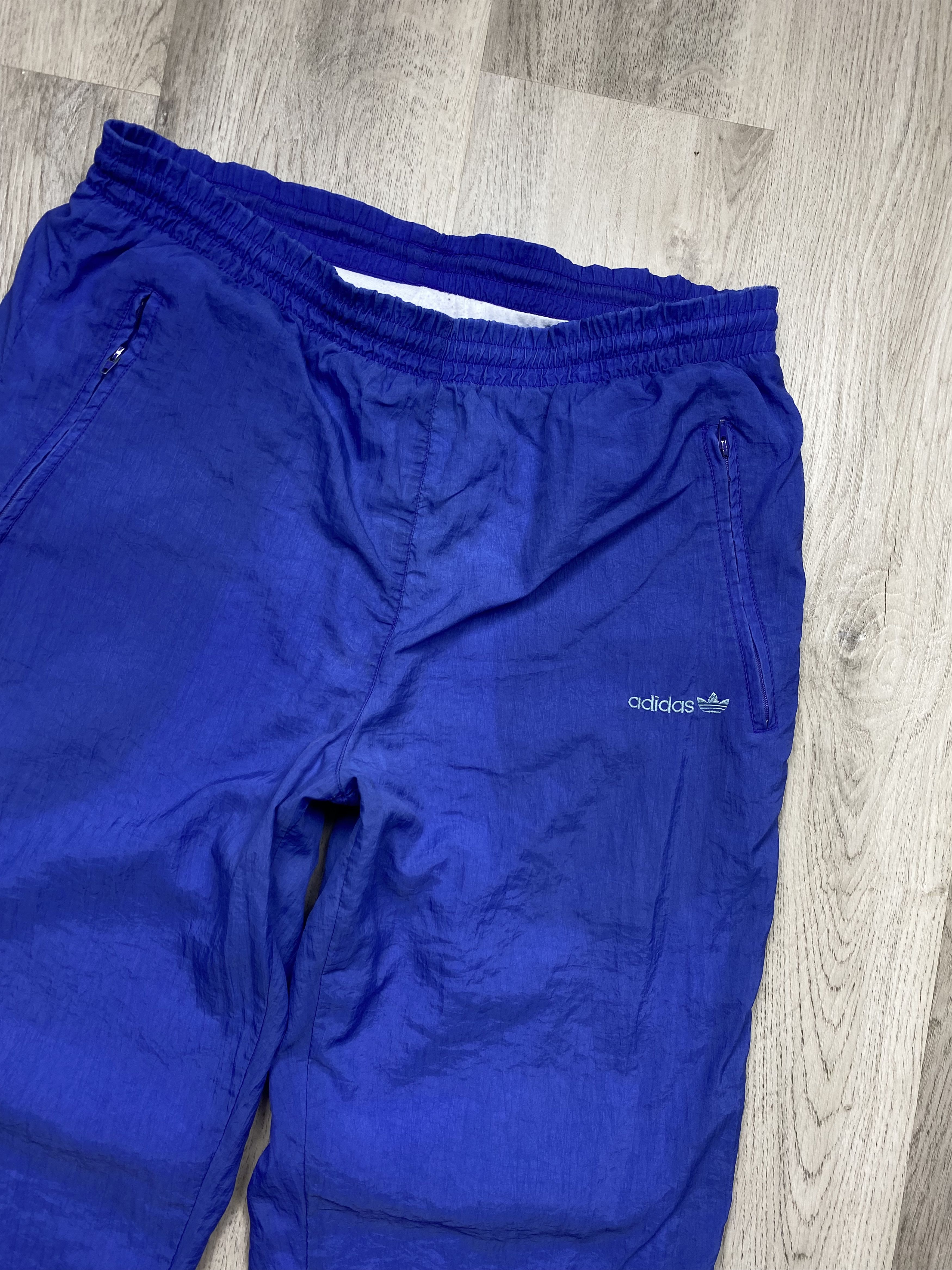Adidas Adidas Vintage Mens Nylon Track Suit Jacket +Pants Gorpcore Size US 32 / EU 48 - 14 Thumbnail