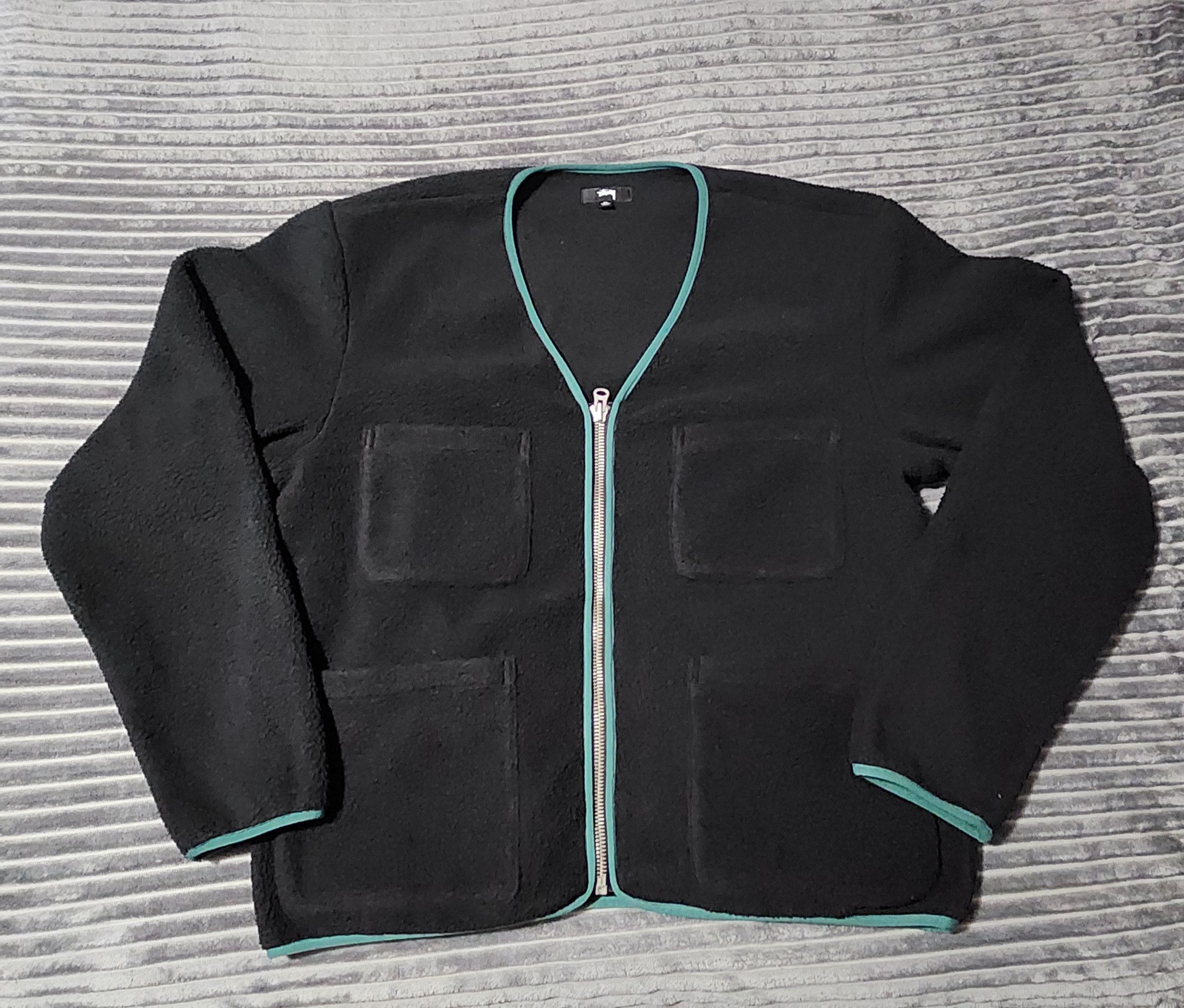 Stussy Fleece cardigan XL