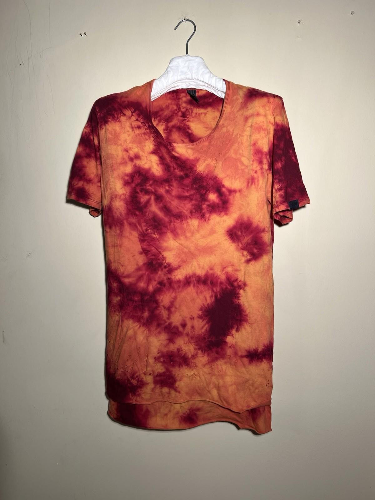 Maison MIHARA YASUHIRO Pre-Owned MIHARA YASUHIRO Orange Tie Dye T-Shirt Size 50 Size US XL / EU 56 / 4 - 3 Thumbnail