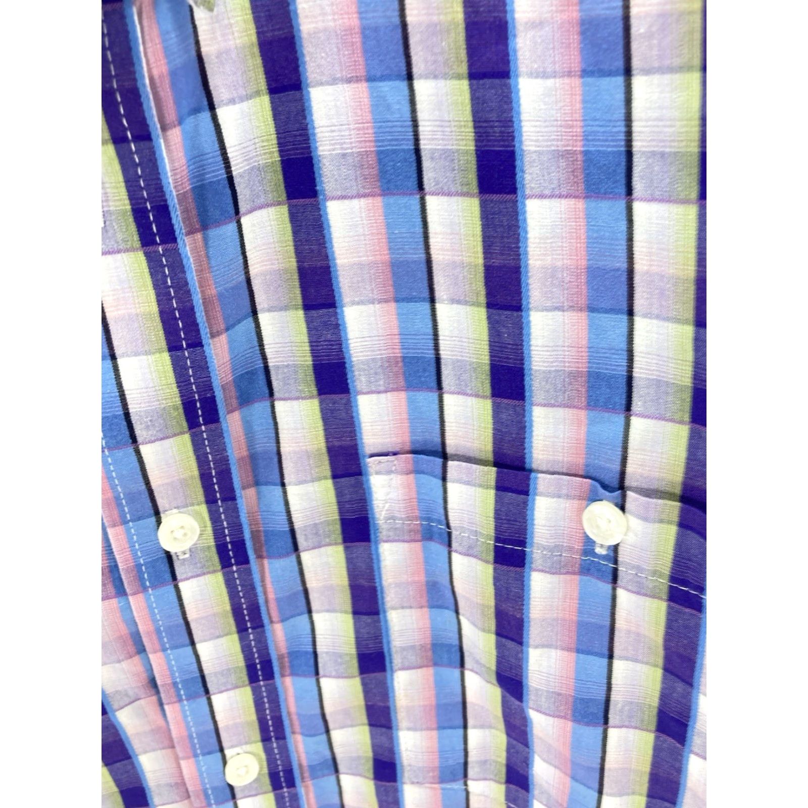 Wrangler VINTAGE Wrangler Western Shirt Men M Purple Check Long Sleeve Rodeo NWOT Size US M / EU 48-50 / 2 - 4 Thumbnail
