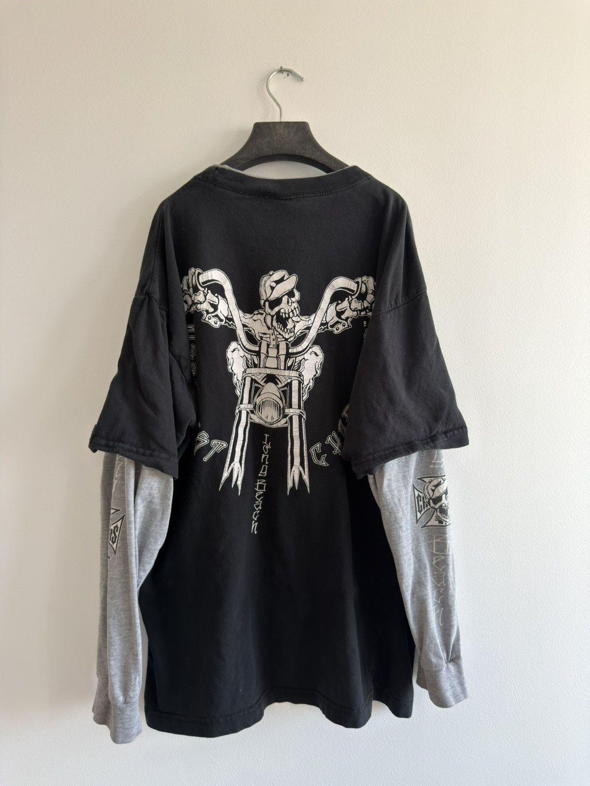 West Coast Choppers *RARE* VINTAGE 00s Y2K WEST COAST CHOPPERS LAYERED GRUNGE Size US L / EU 52-54 / 3 - 2 Thumbnail