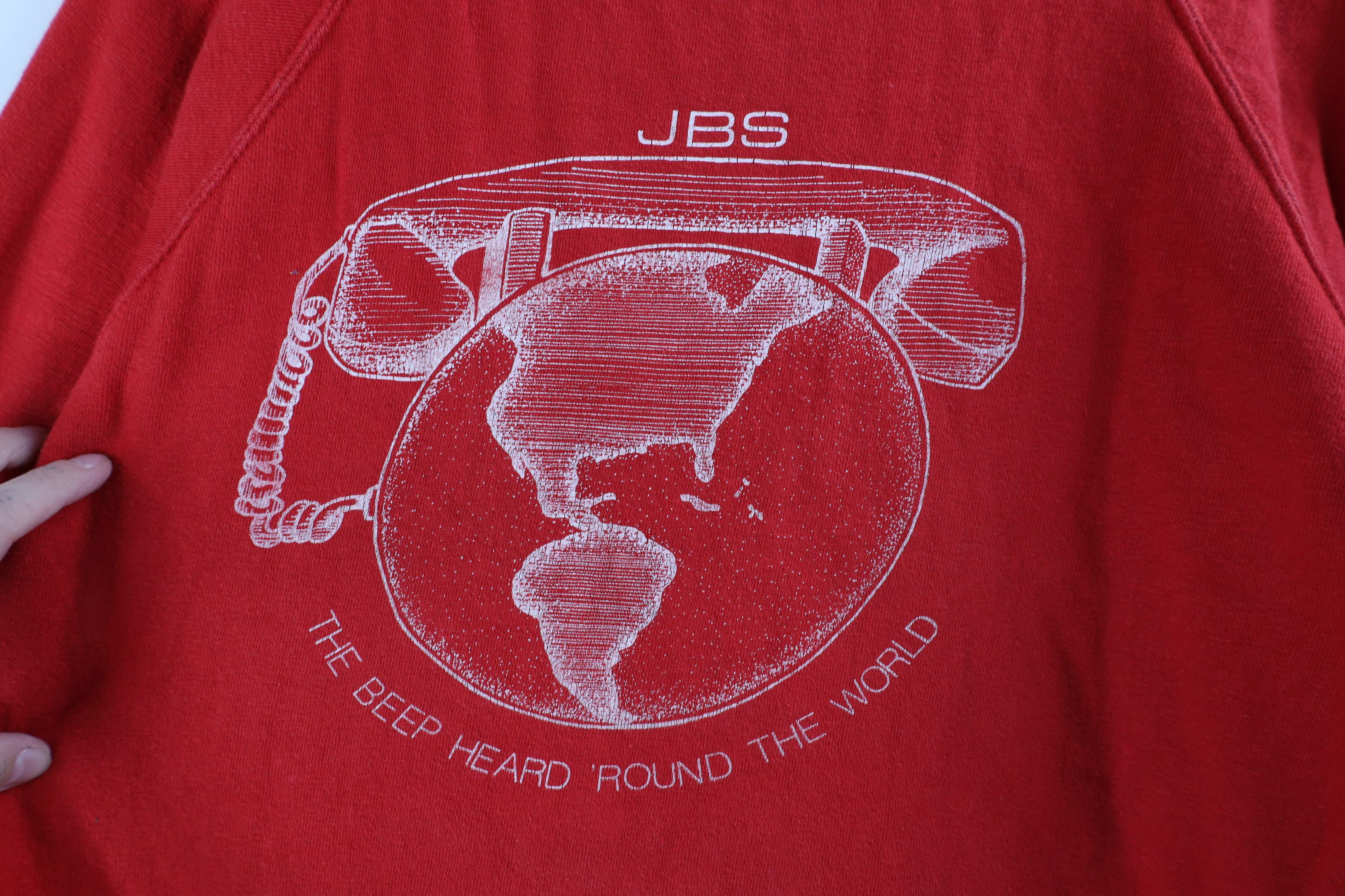 Vintage Vintage 70s 80s Beep Heard Around The World Sweatshirt Size L / US 10 / IT 46 - 4 Thumbnail