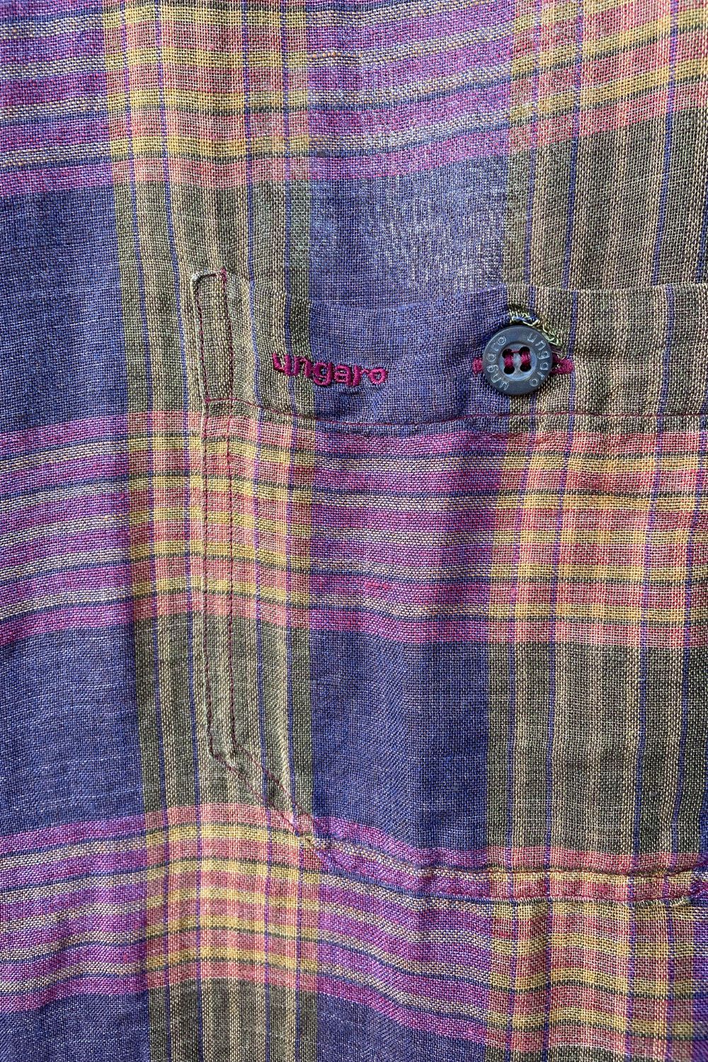 Emanuel Ungaro Emanuel Ungaro Vintage checked shirt size 44 Size US S / EU 44-46 / 1 - 4 Thumbnail