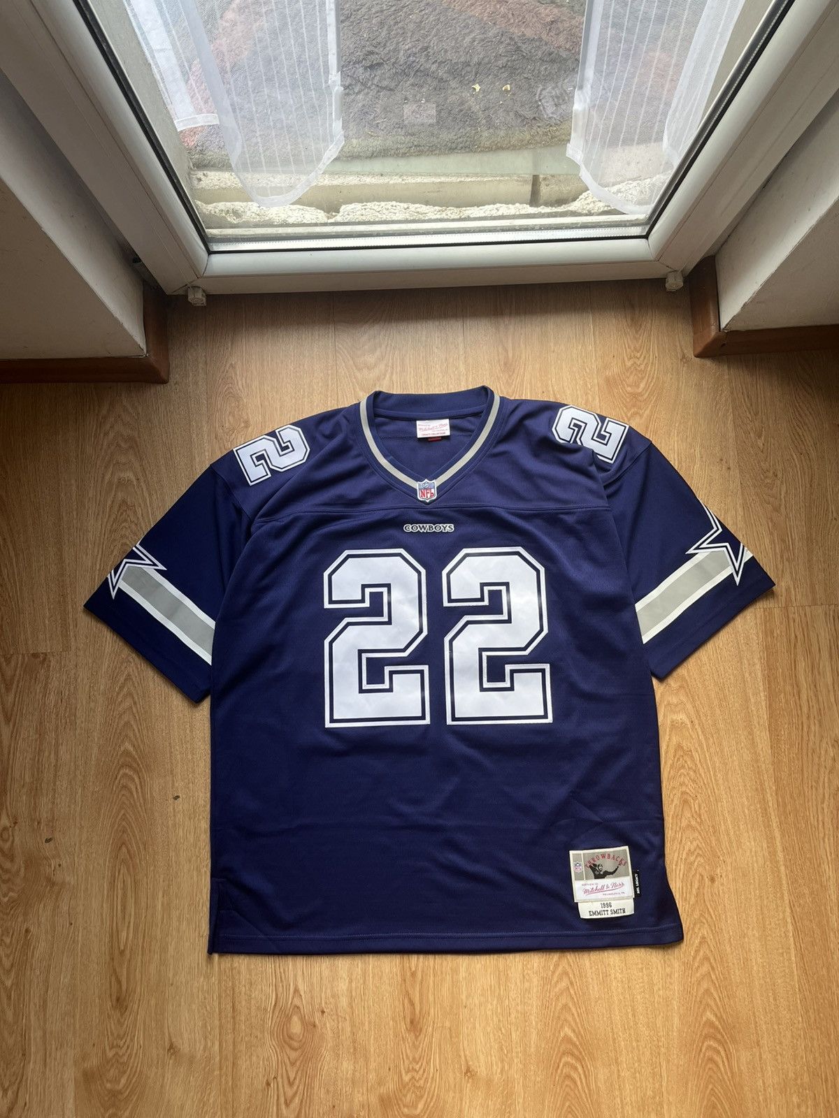 Mitchell & Ness T-shirt blue NFL Emmitt Smith 22 Size US XL / EU 56 / 4 - 1 Thumbnail